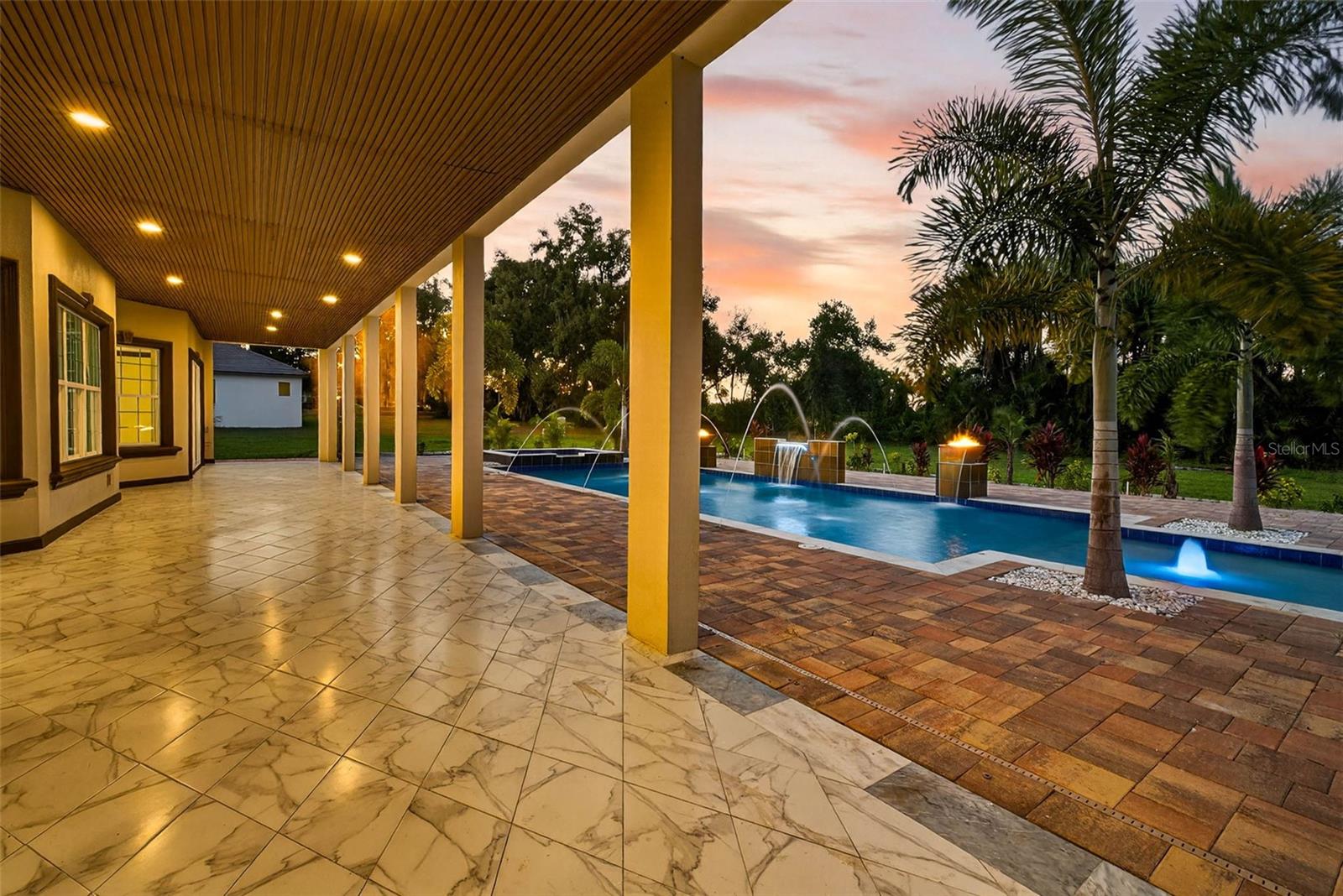 Rear Patio