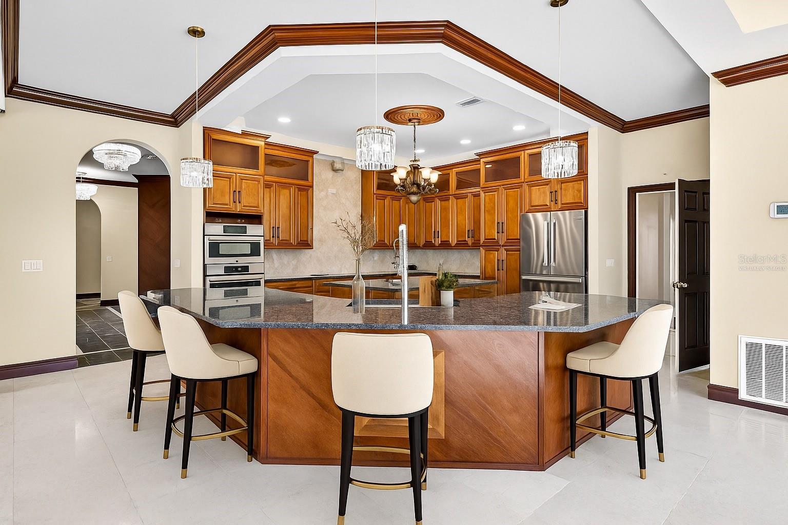 Kitchen Virtually Staged