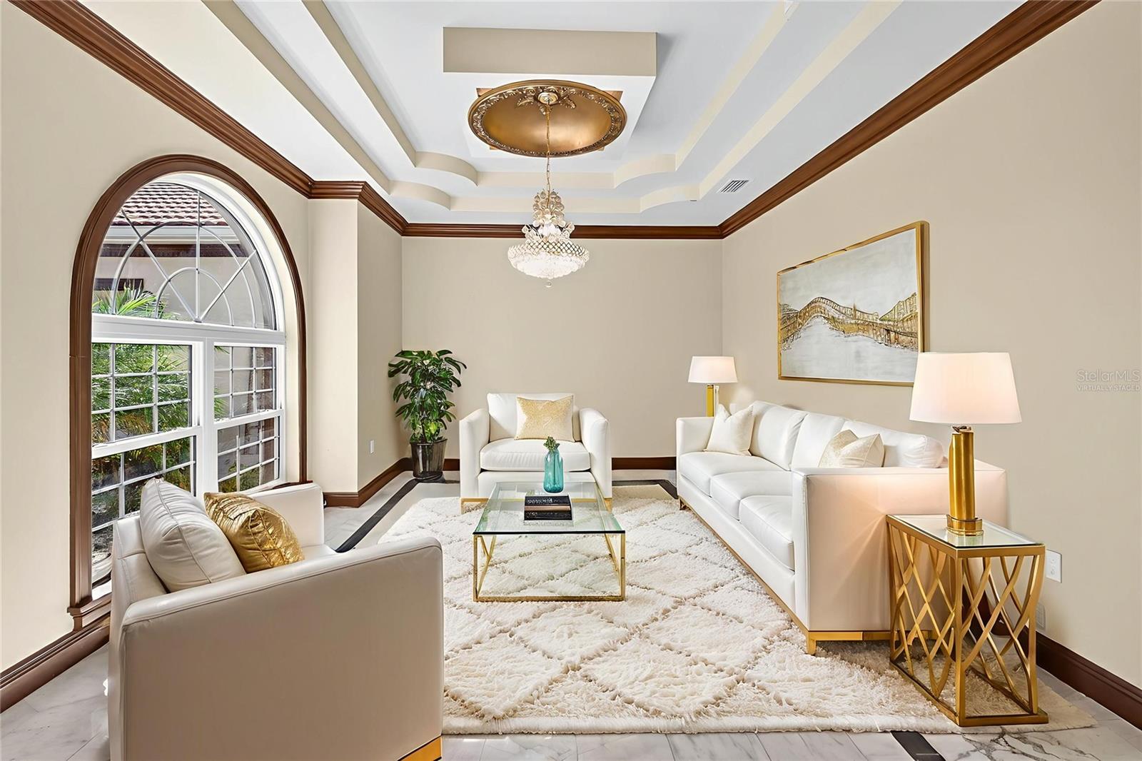 Formal Living Room  Virtually Staged