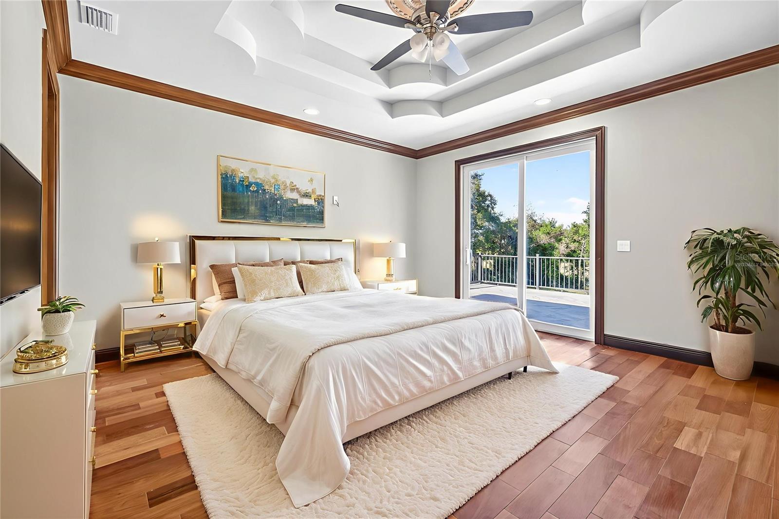 Primary Bedroom Virtually Staged