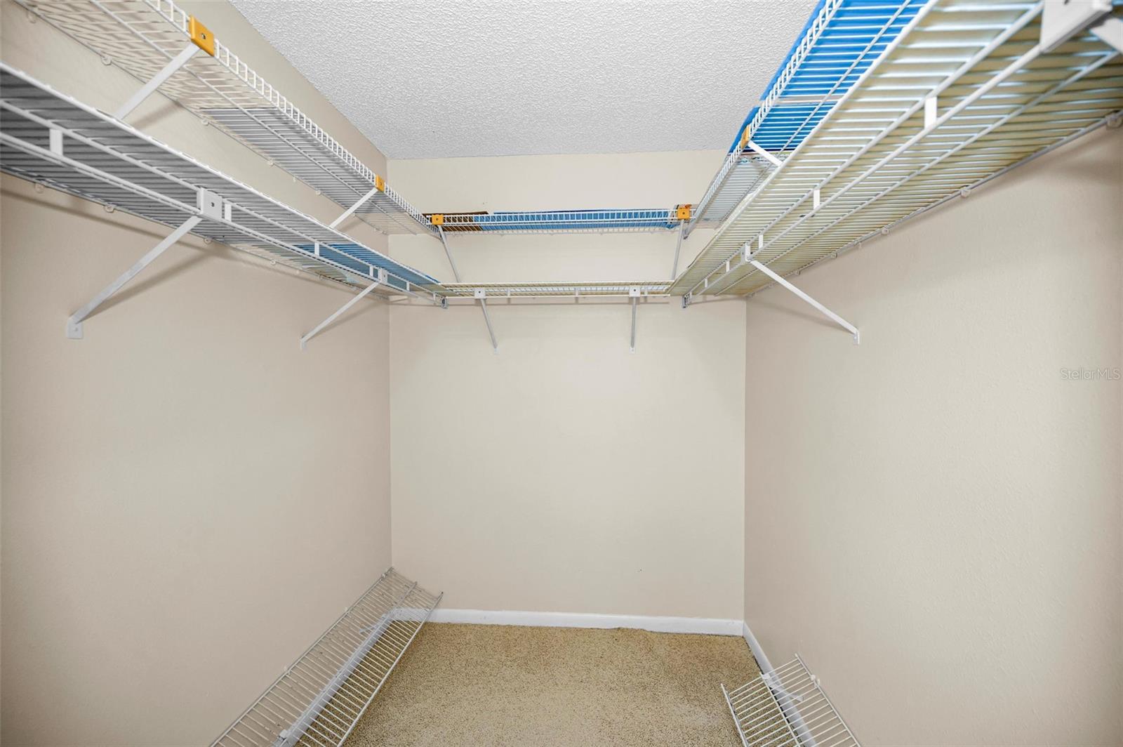 Primary walk-in closet