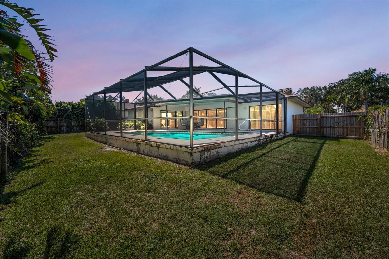 Enclosed pool