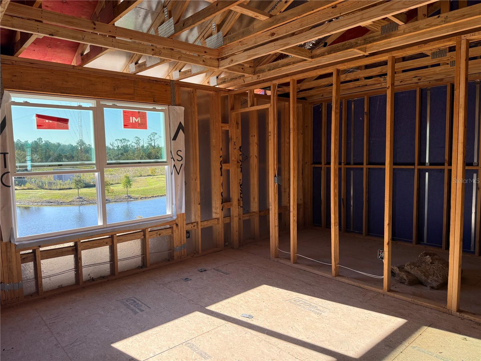 Primary Bedroom with elevated tray ceiling