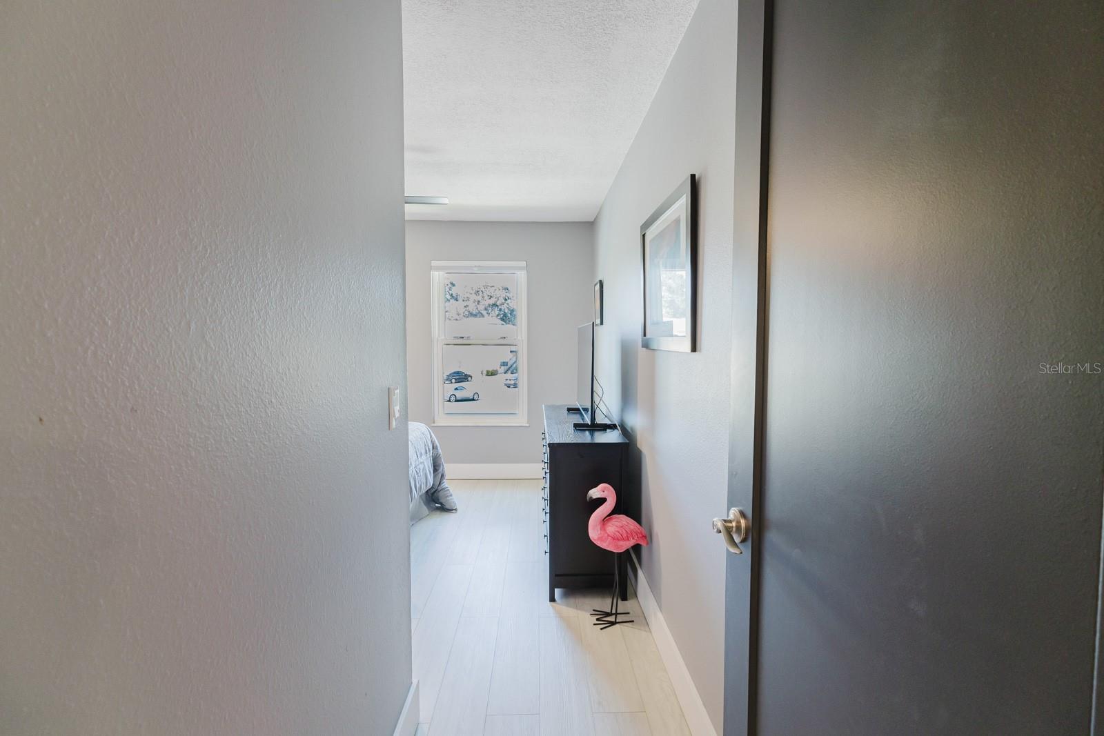 Guest room entry