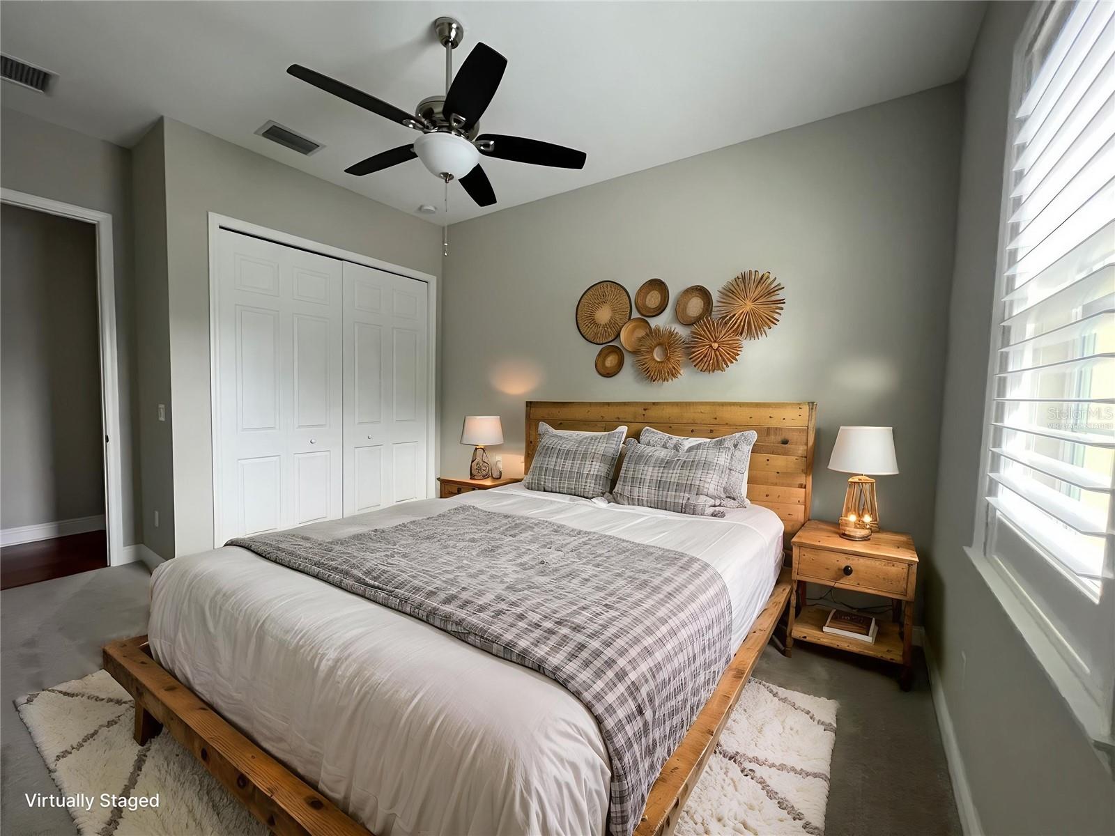 Guest Bedroom Virtually Staged