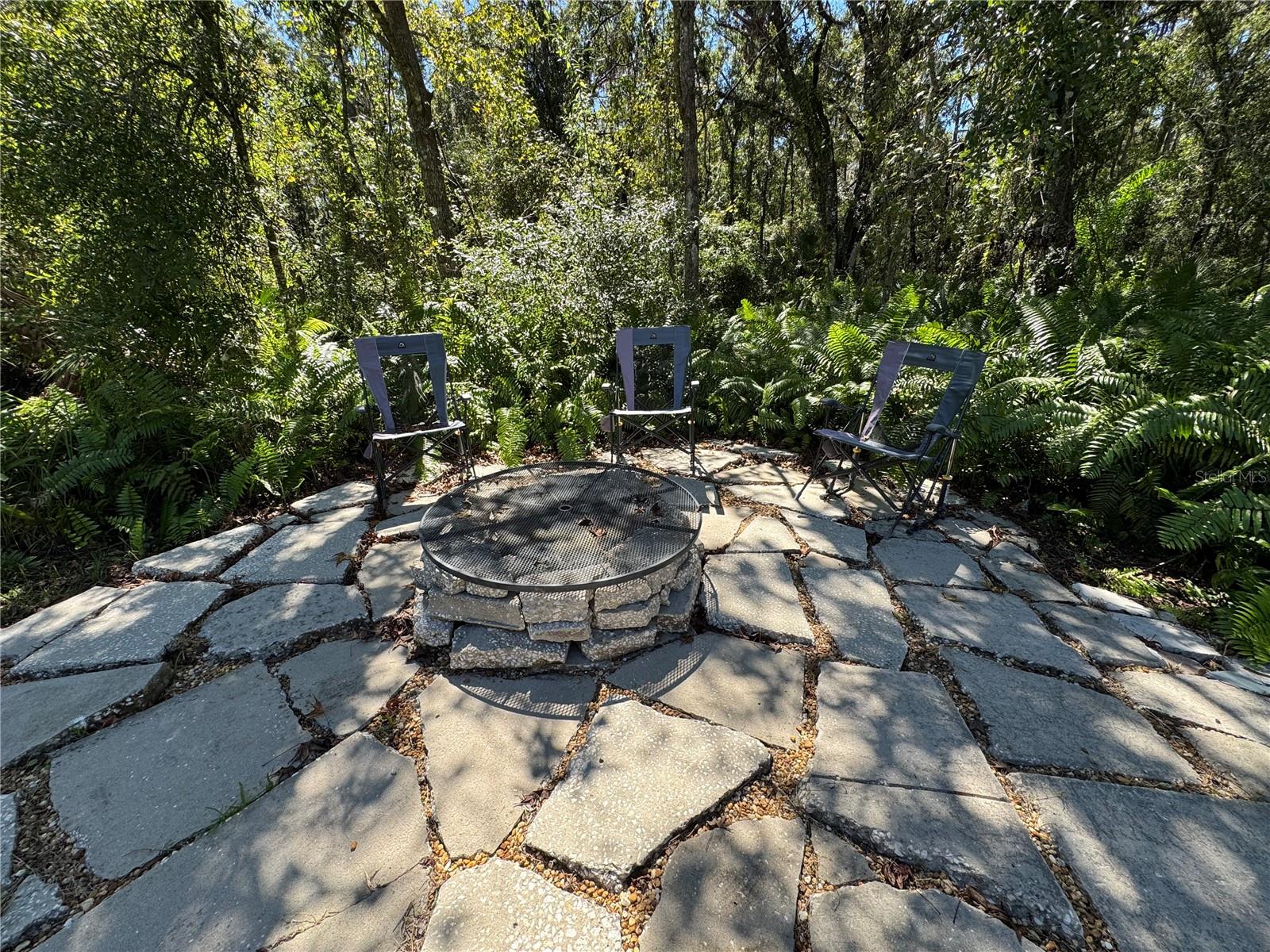 Chill out with friends or family at the firepit