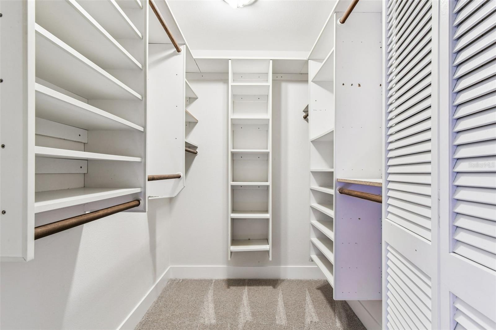 PRIMARY WALK-IN CLOSET