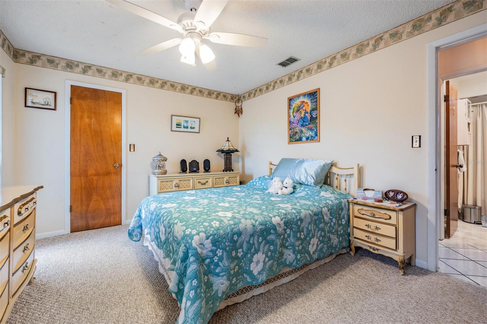 2nd bedroom with walk in closet.