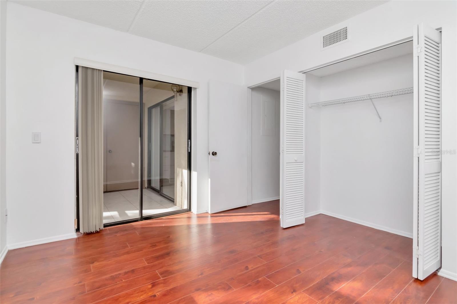 Large closet in second bedroom