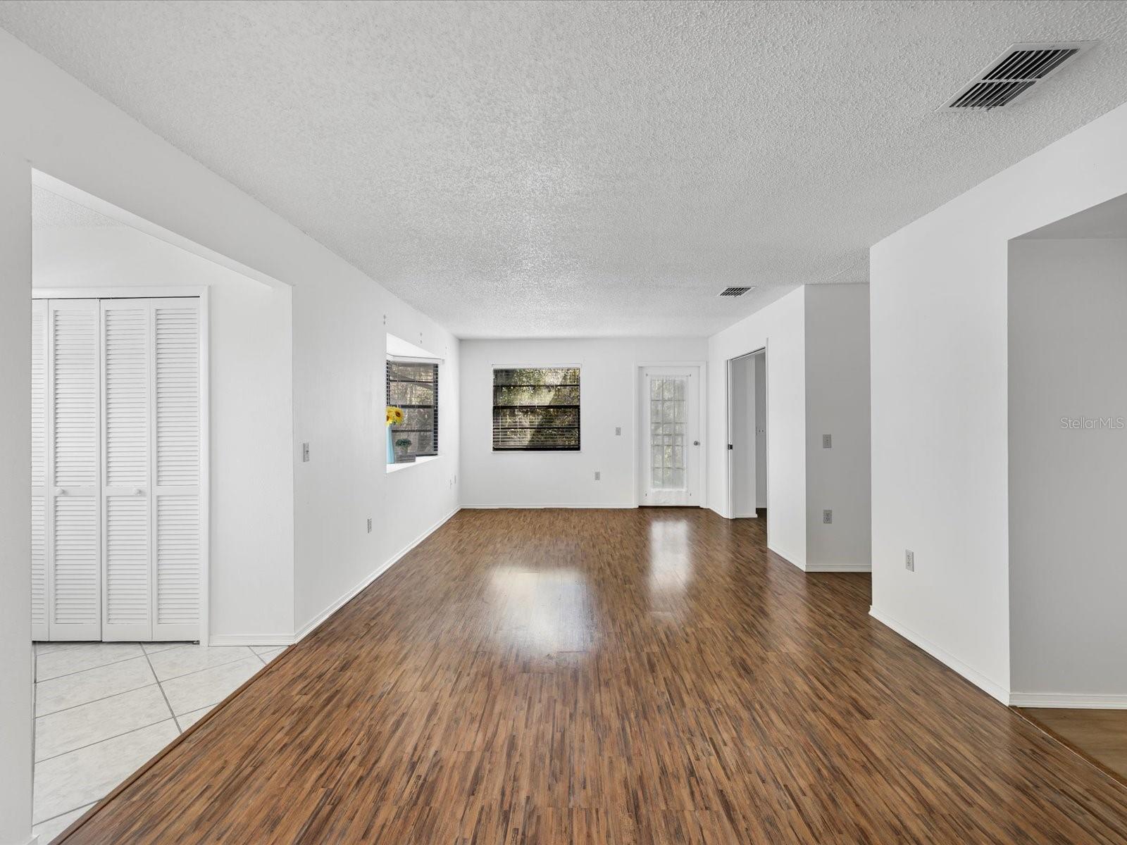 Open Living Room , Dining room