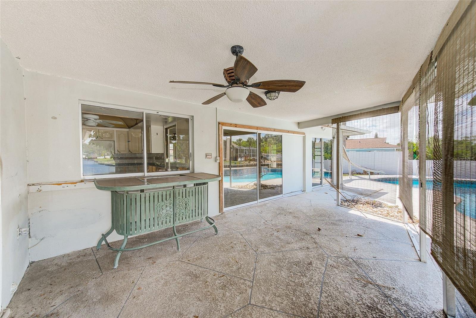 Covered lanai