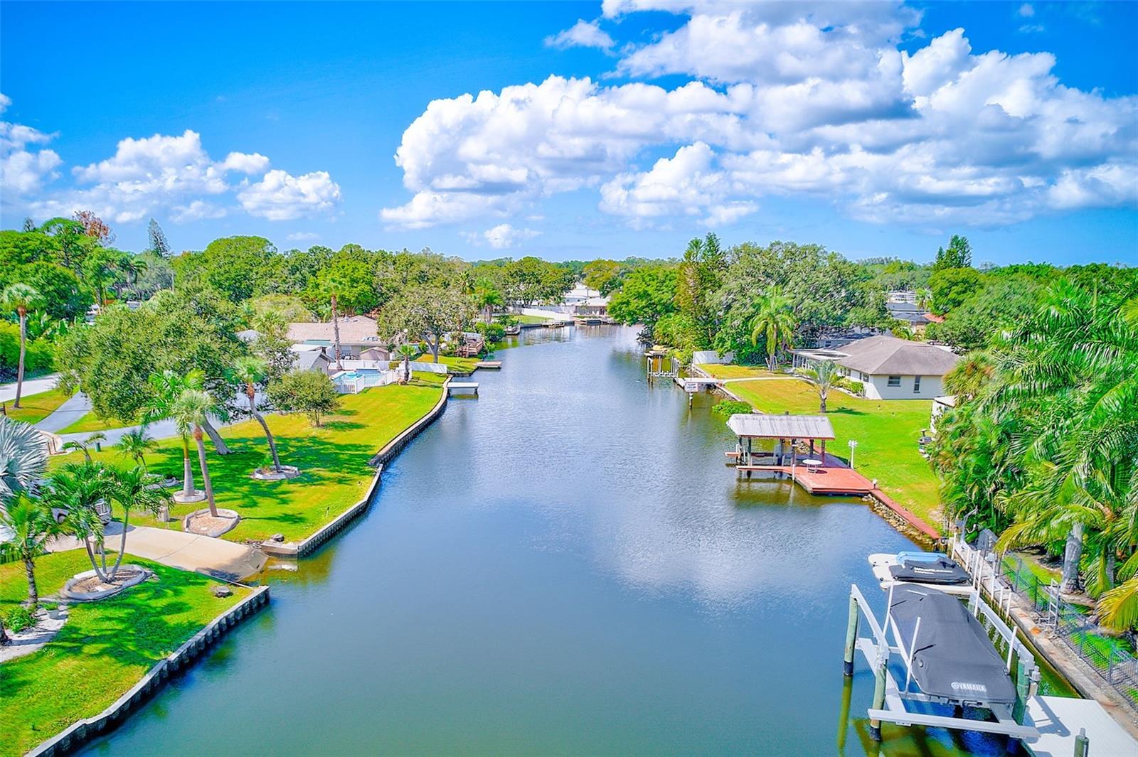 McKay Creek leading out to Tampa Bay