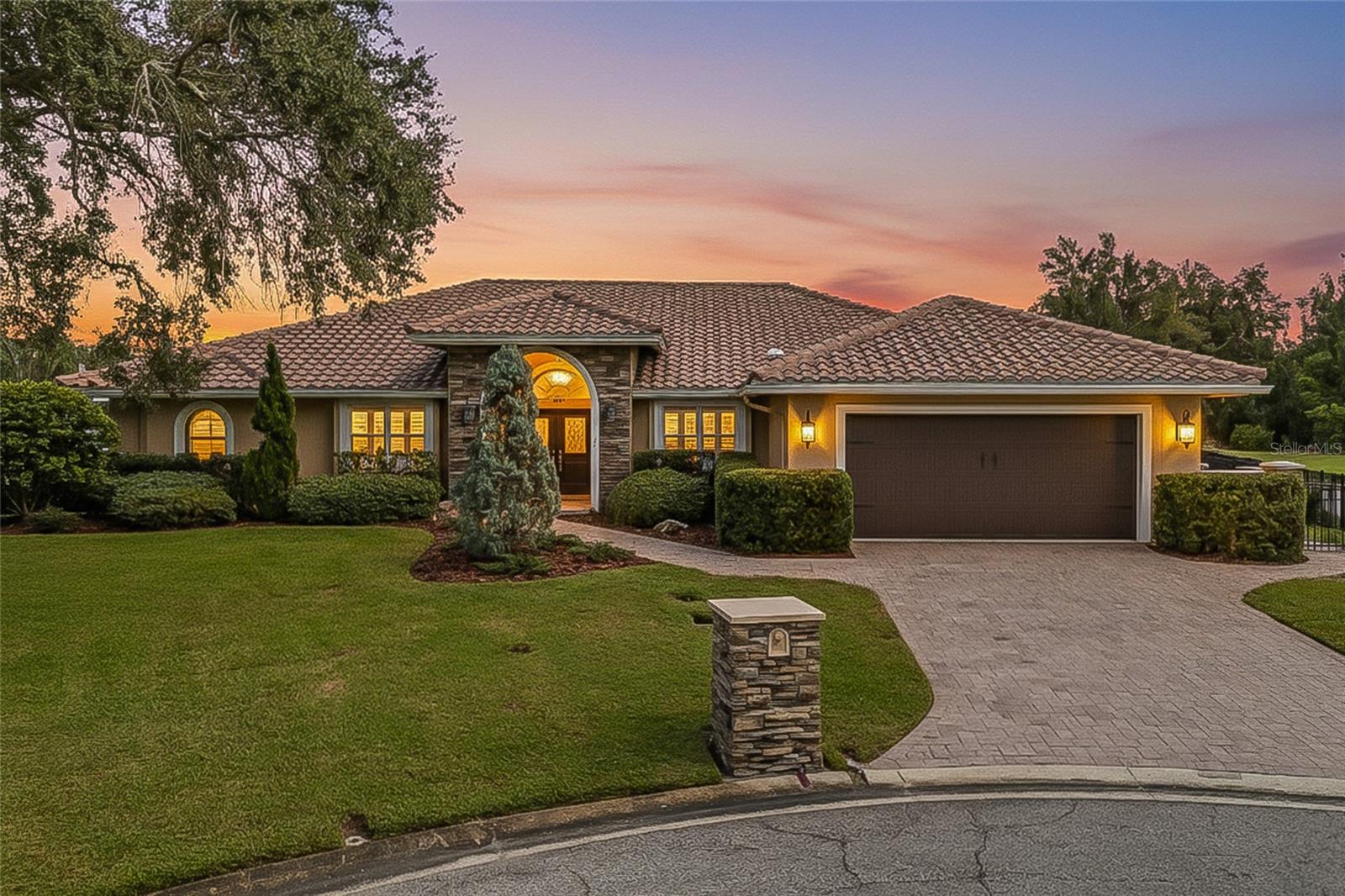 Located on a quiet cul-de-sac within the gated community of Placido Bayou.