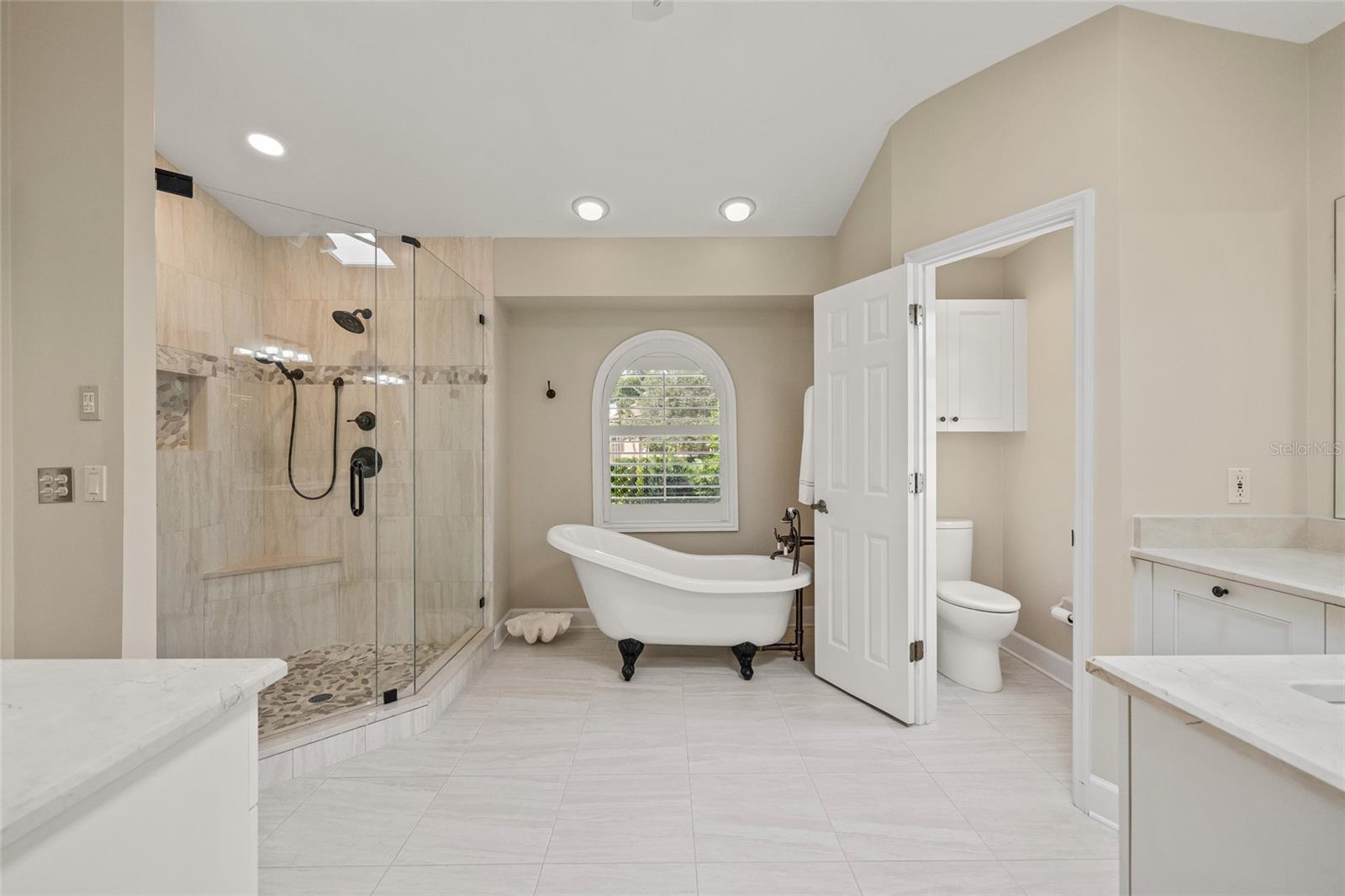 Top to bottom remodeled bathroom ready to move right in.