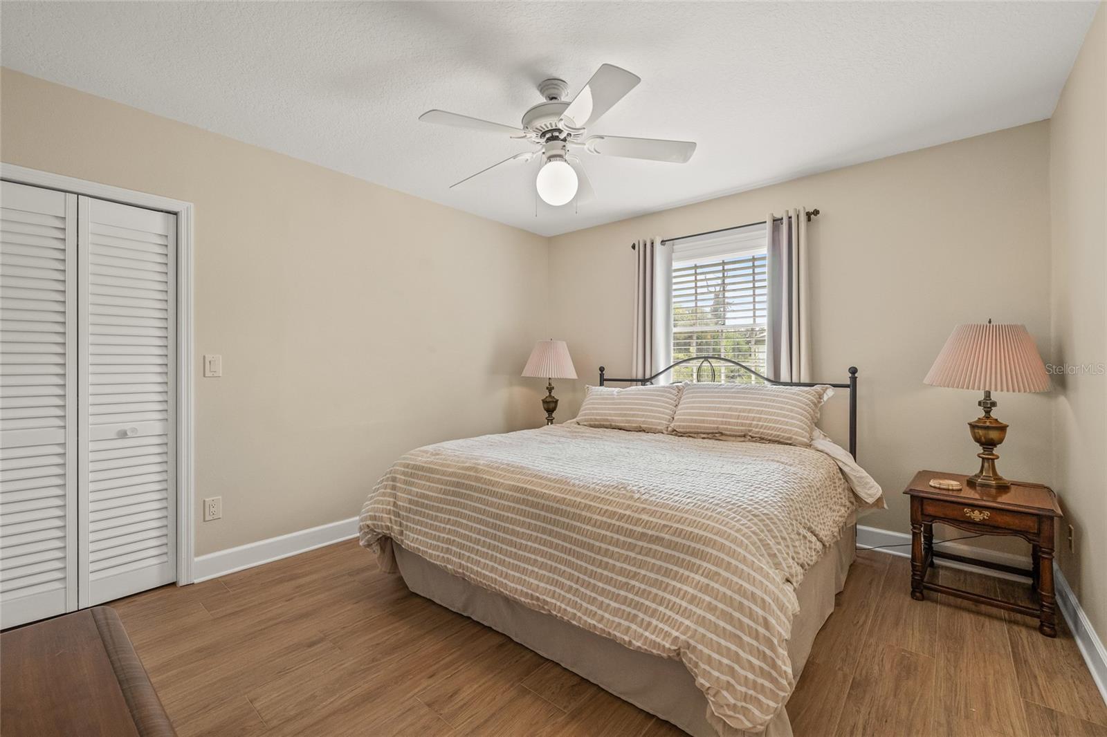 Bedroom 4 with a walk in closet.