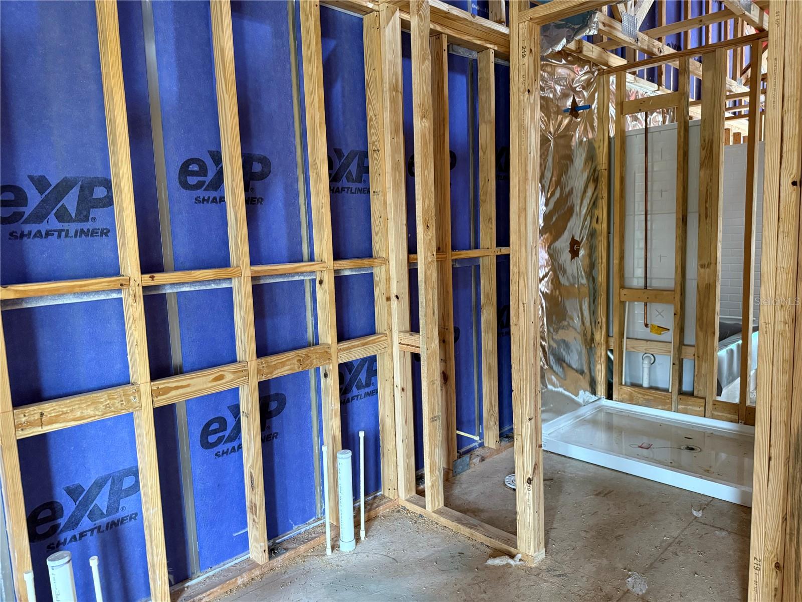 Primary Bathroom with luxurious frameless shower