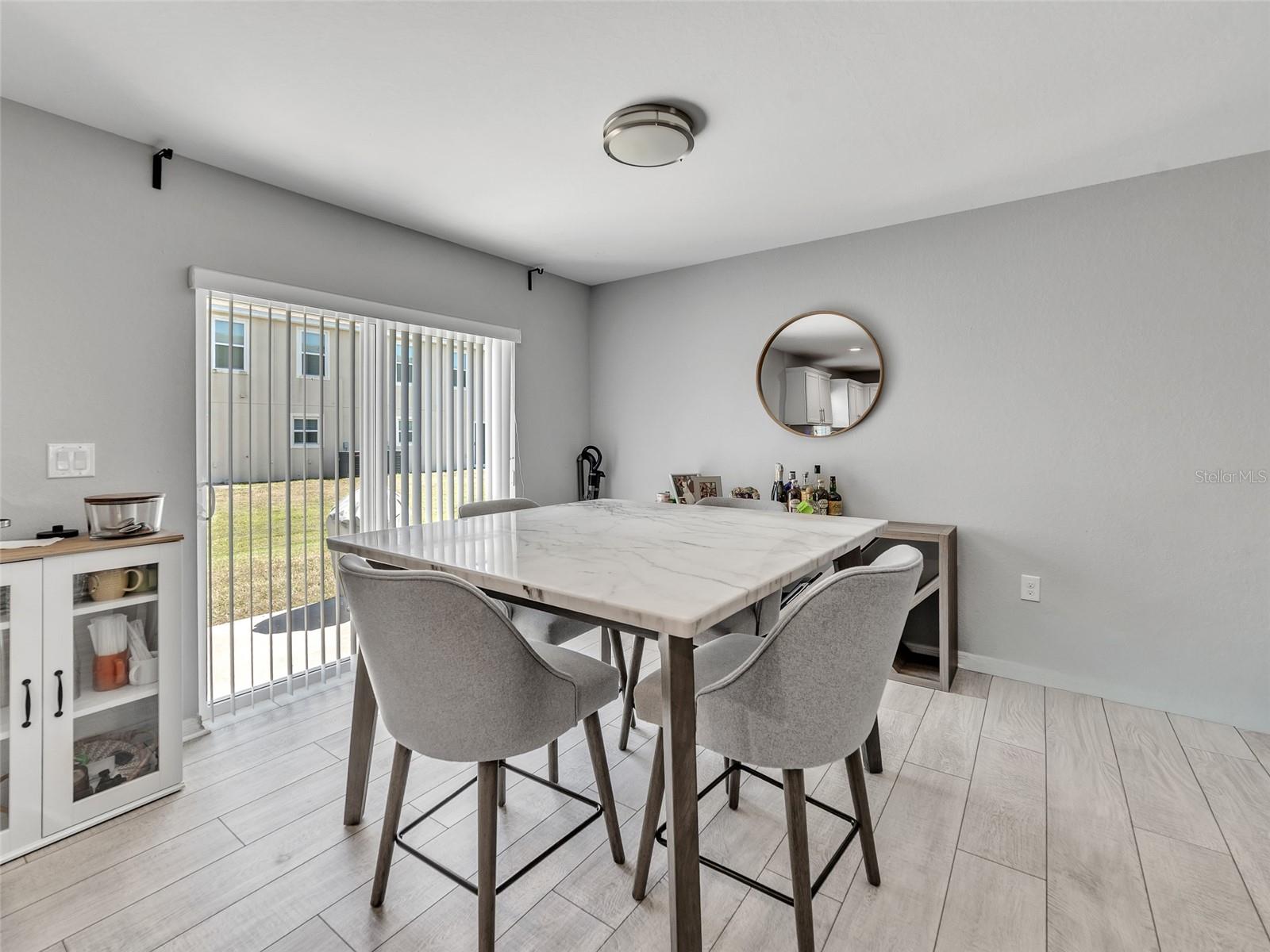 Dining area