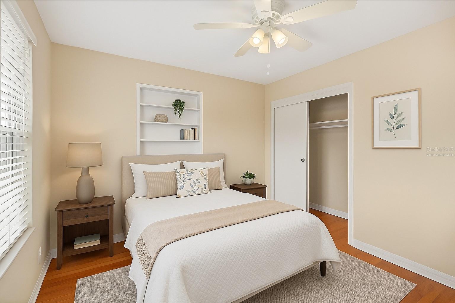 2nd bedroom virtually staged