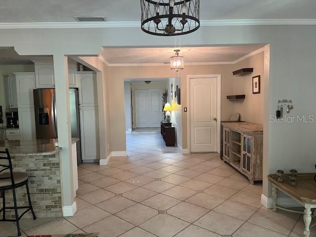 Open concept with Kitchen, Dining & Family Room