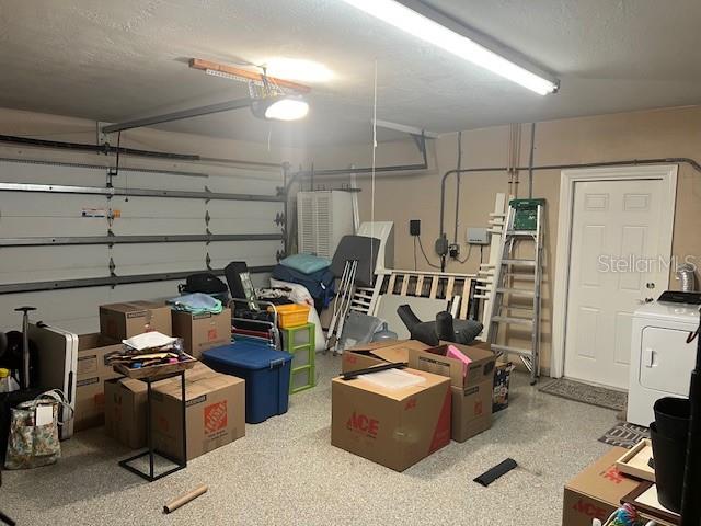 2 Car Garage with Epoxy Floors