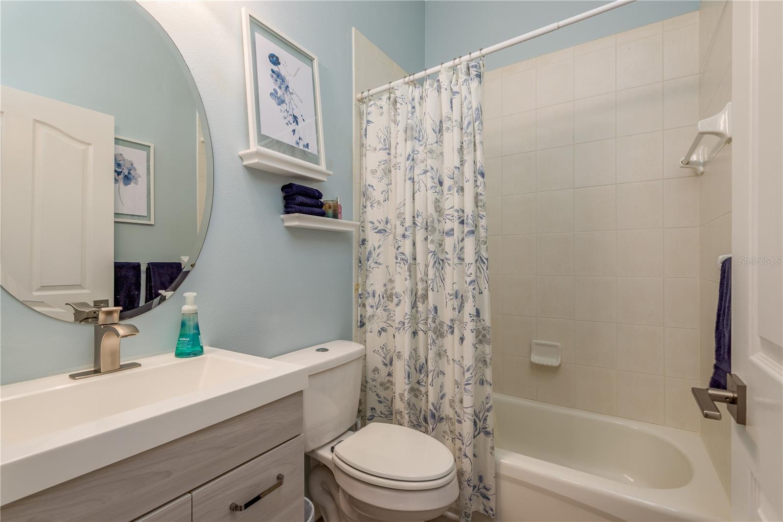 Main Bathroom has been updated too!