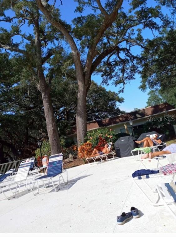 Plenty of Umbrella Tables & Lounge Chairs