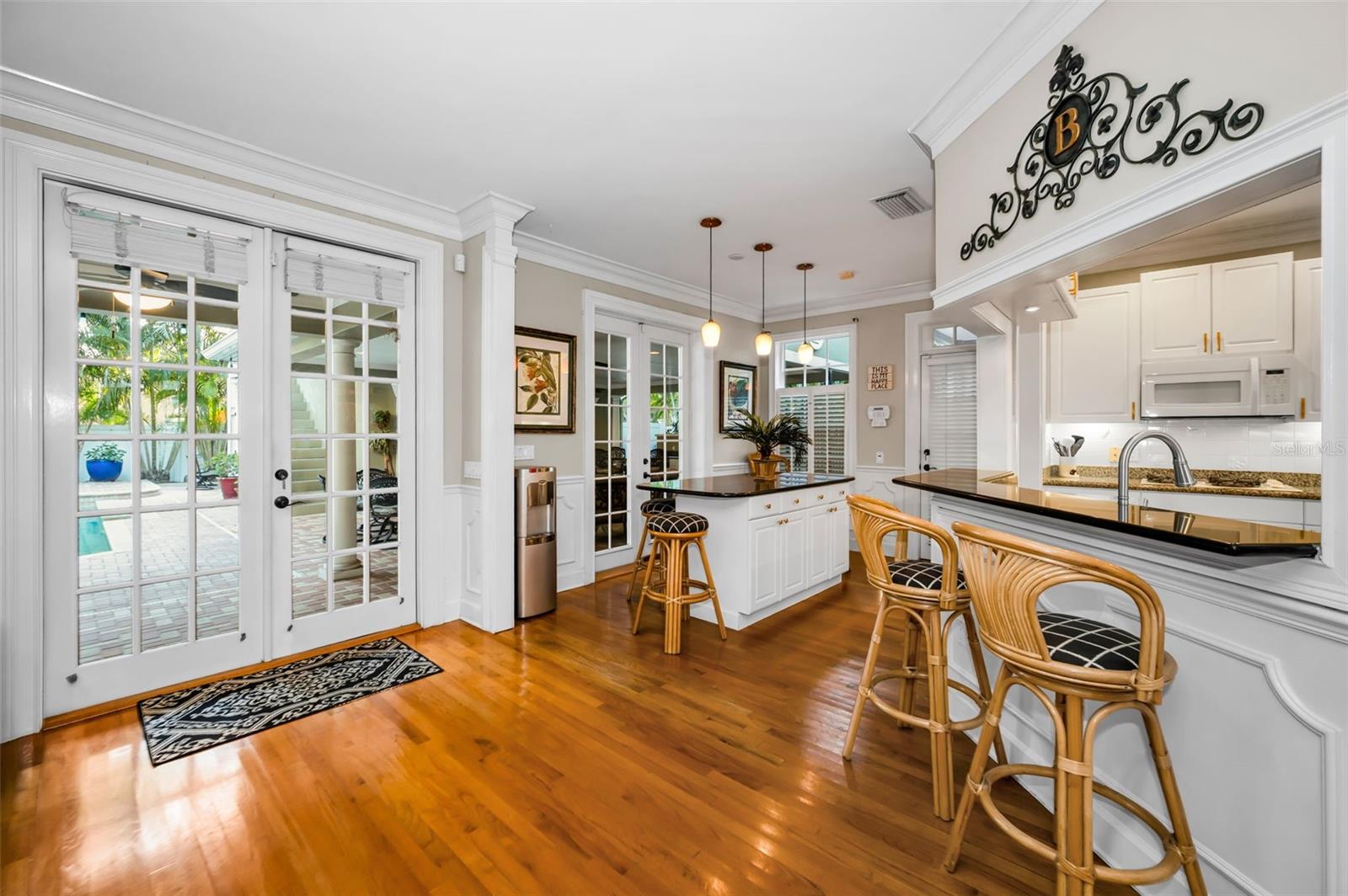 French Doors to Lanai