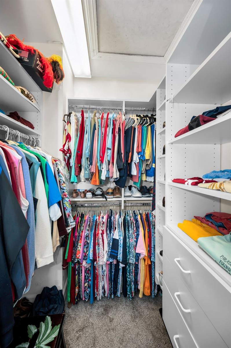 Two Walk-In Closets