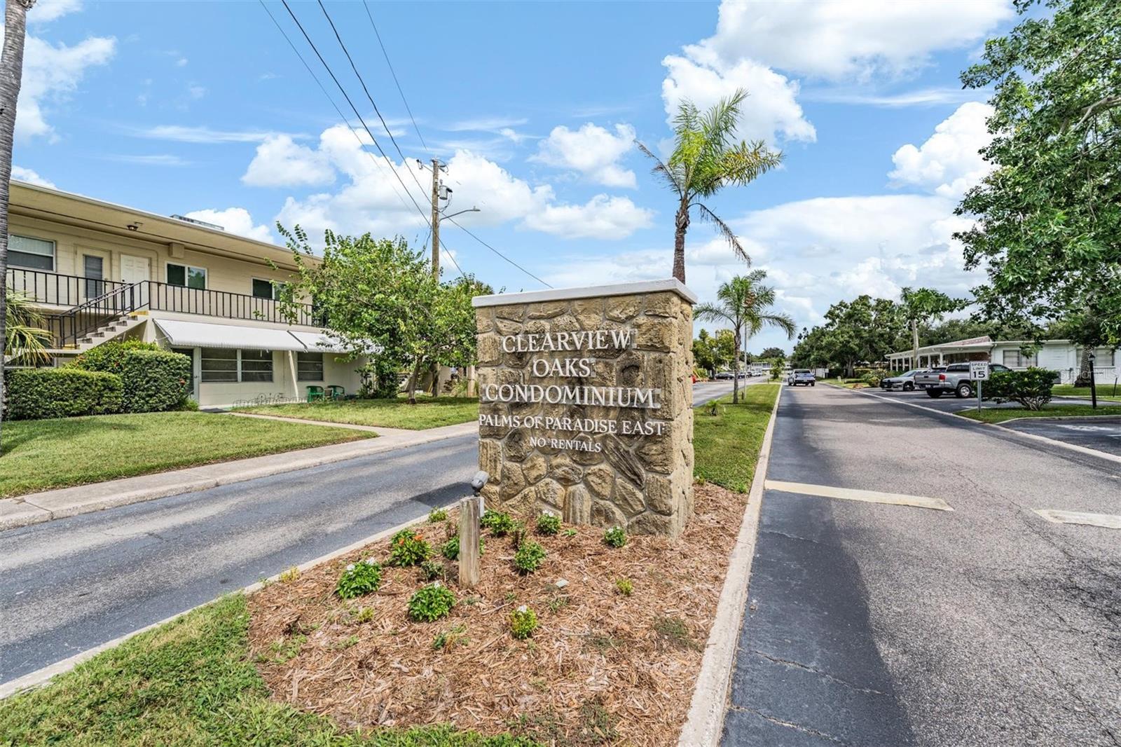 Community entrance.