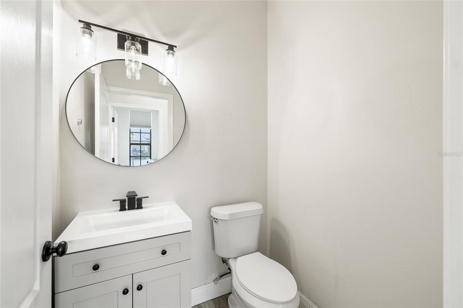 Downstairs powder bath