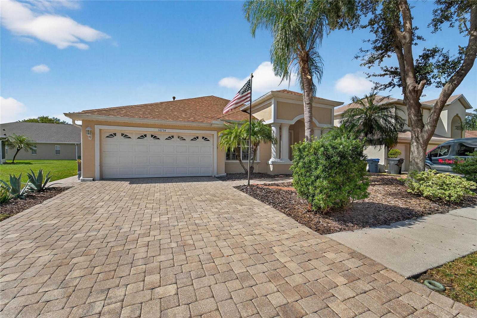 Paver Driveway & Walkway
