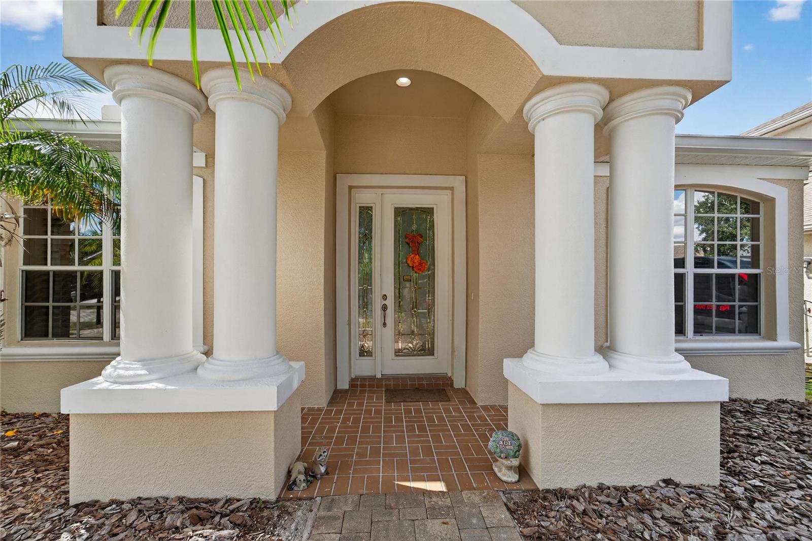 Quite the stately entry way