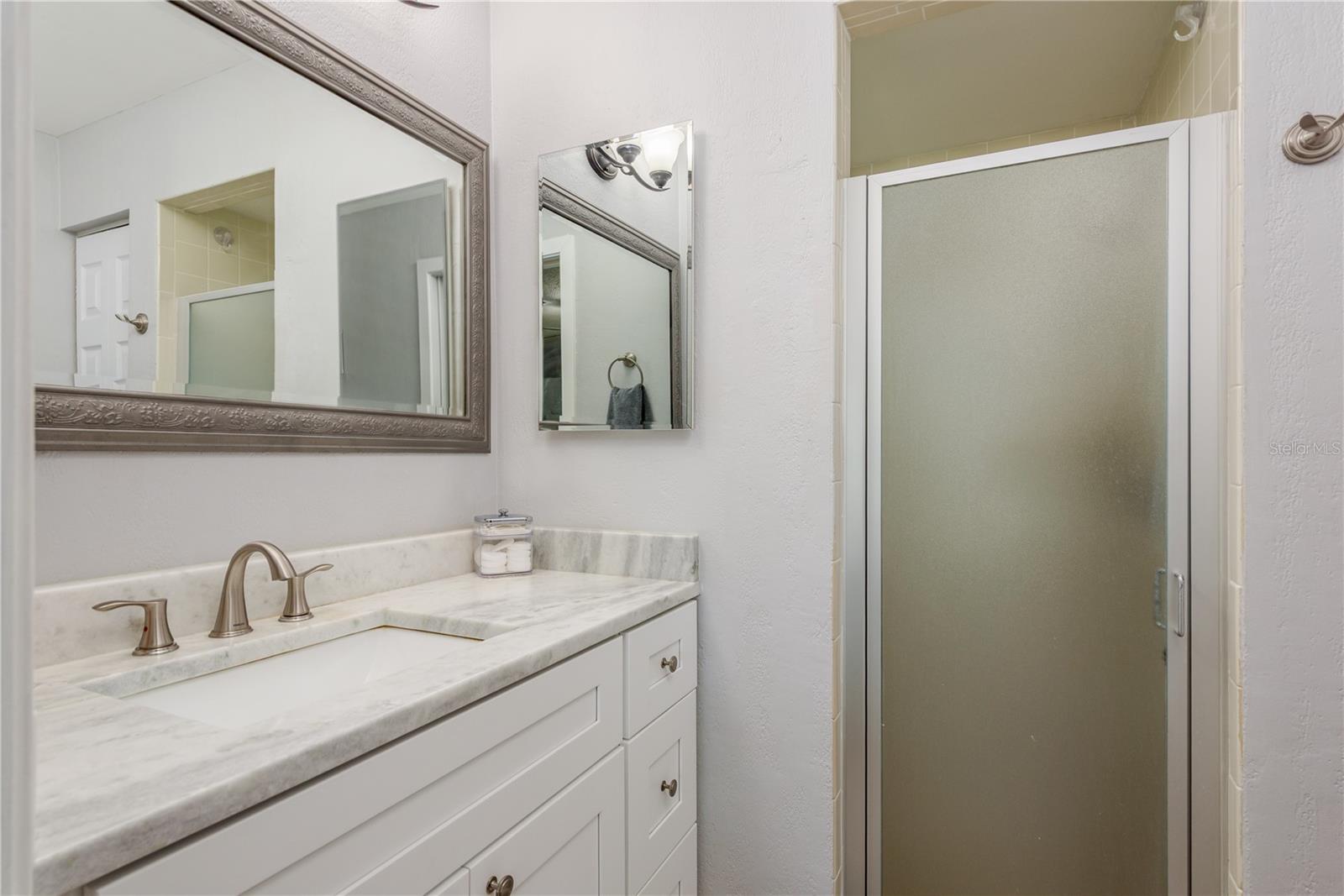En Suite Bath with updated vanity