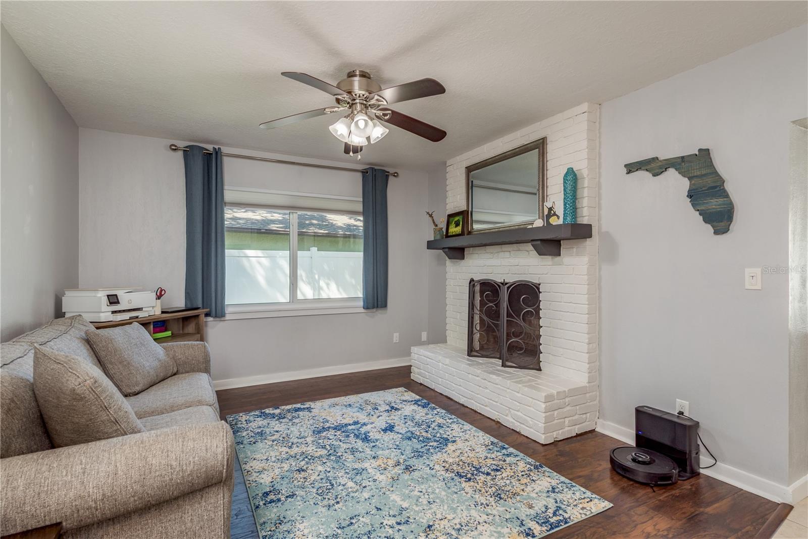 Fireplace for cool nights!