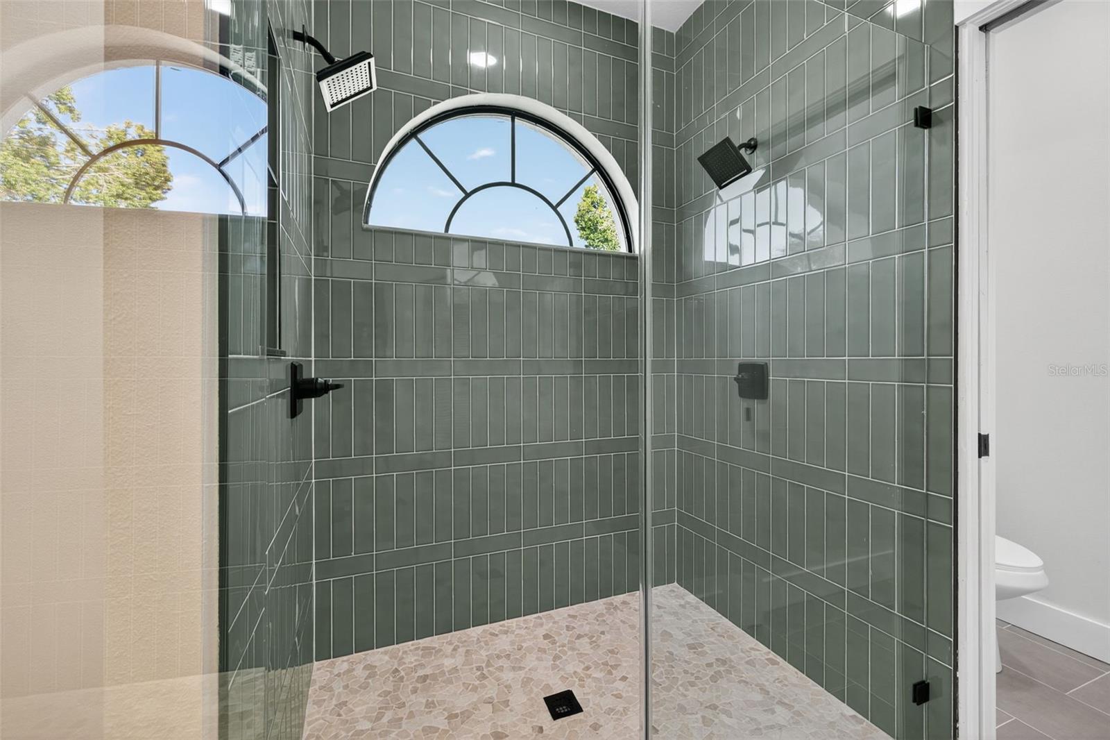 Stunning Designer Tile in Primary Suite