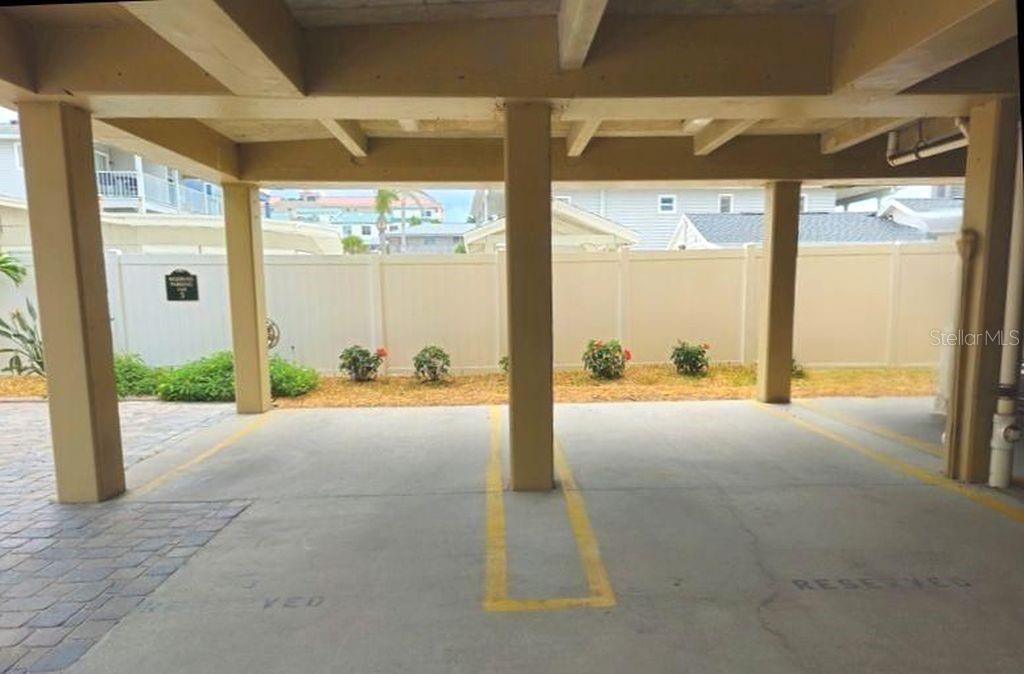 2 Covered Parking Spaces