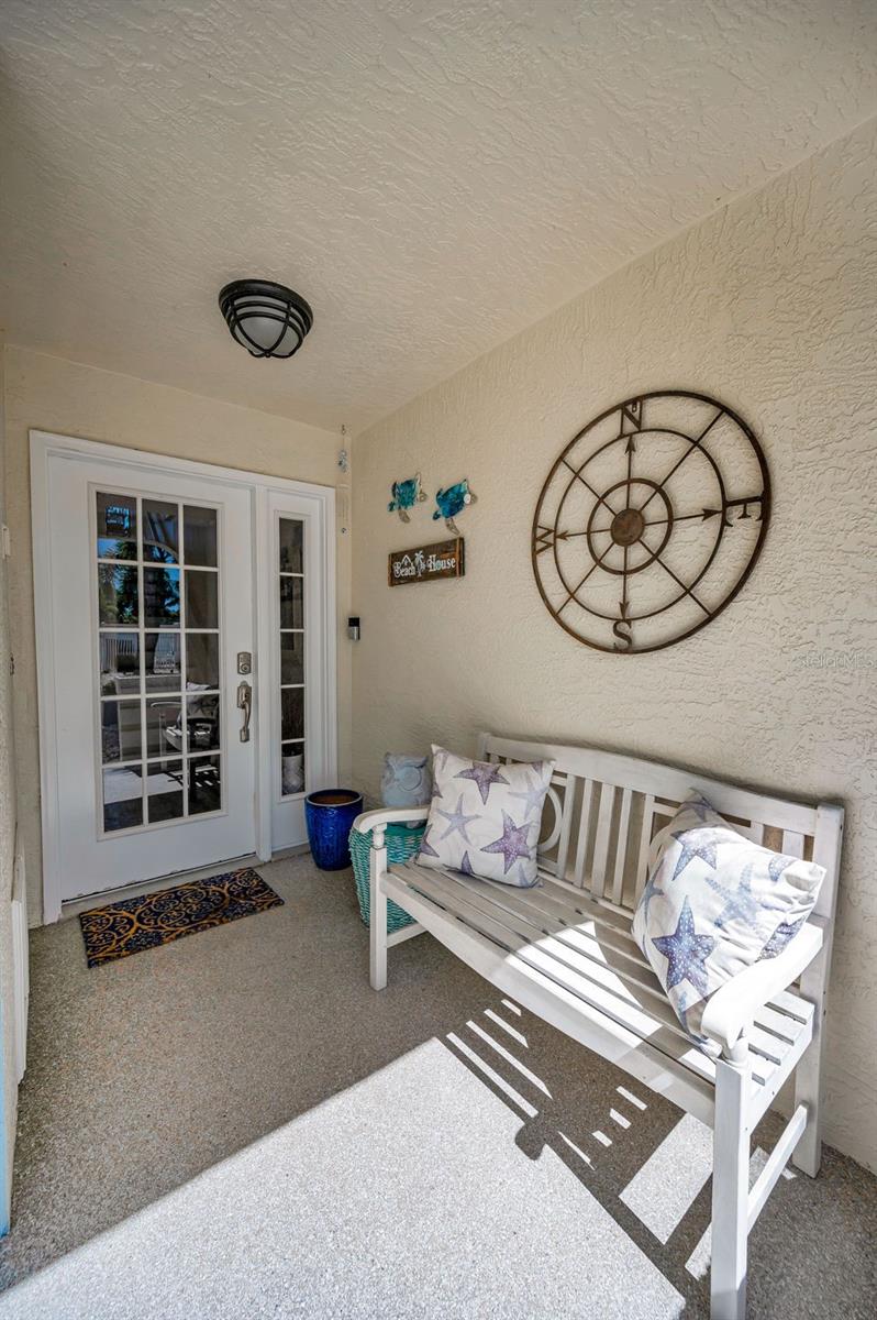 Atrium entry to the Unit
