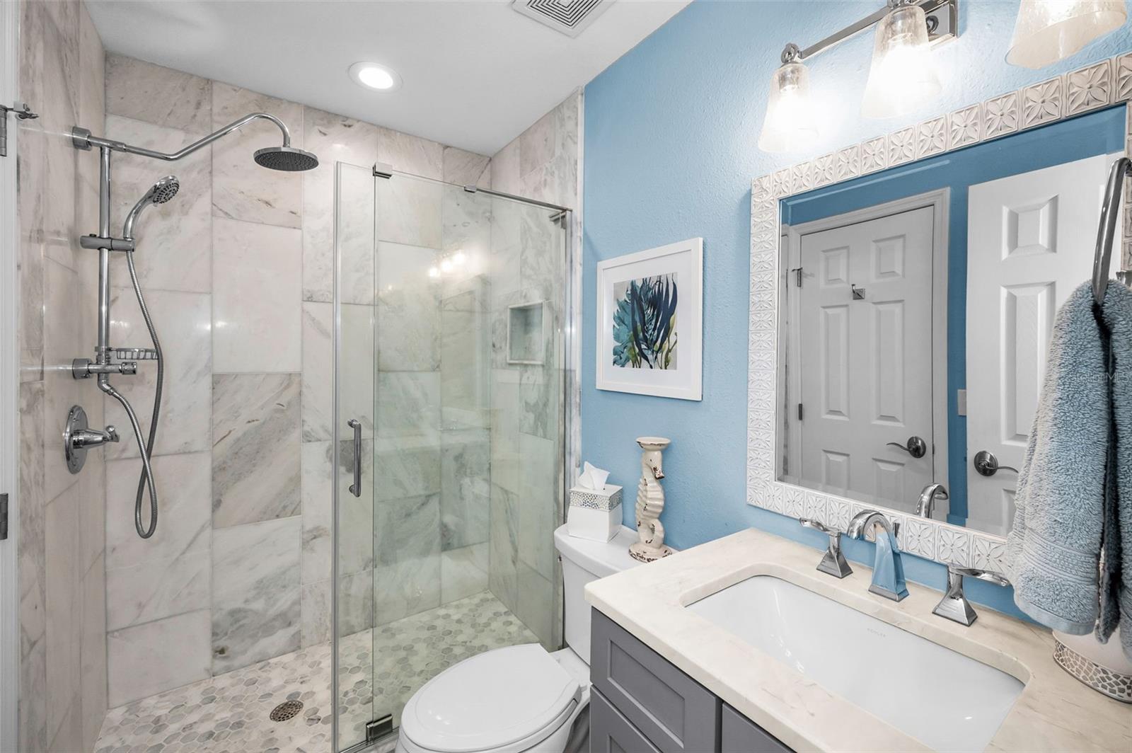 Main Level Custom Full Bathroom