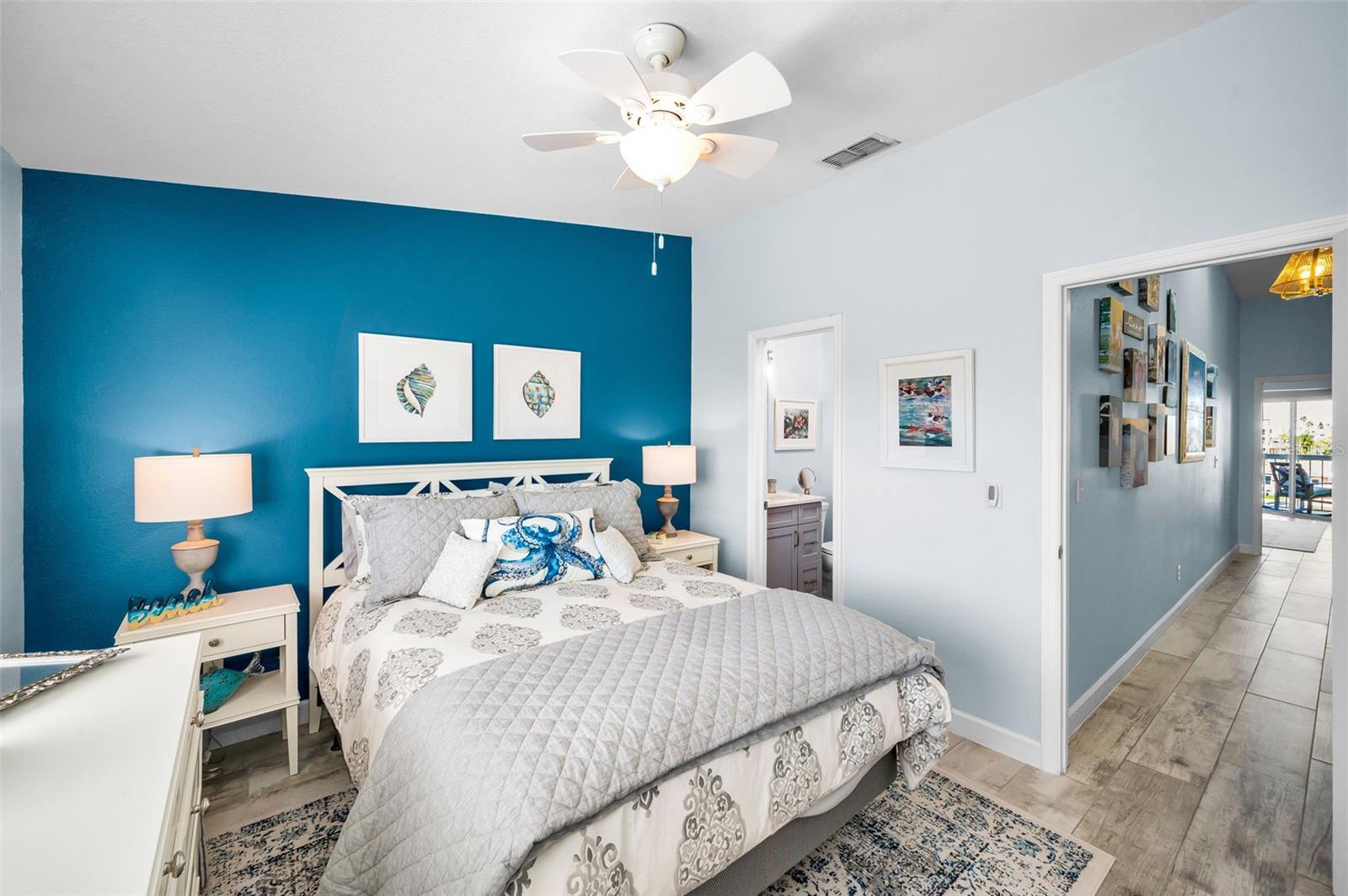 Upper level (3rd floor) secondary bedroom