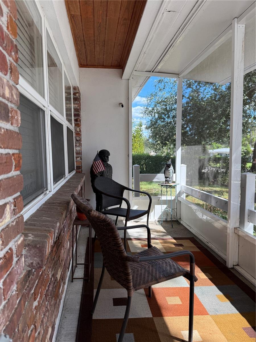 Front Screened Porch