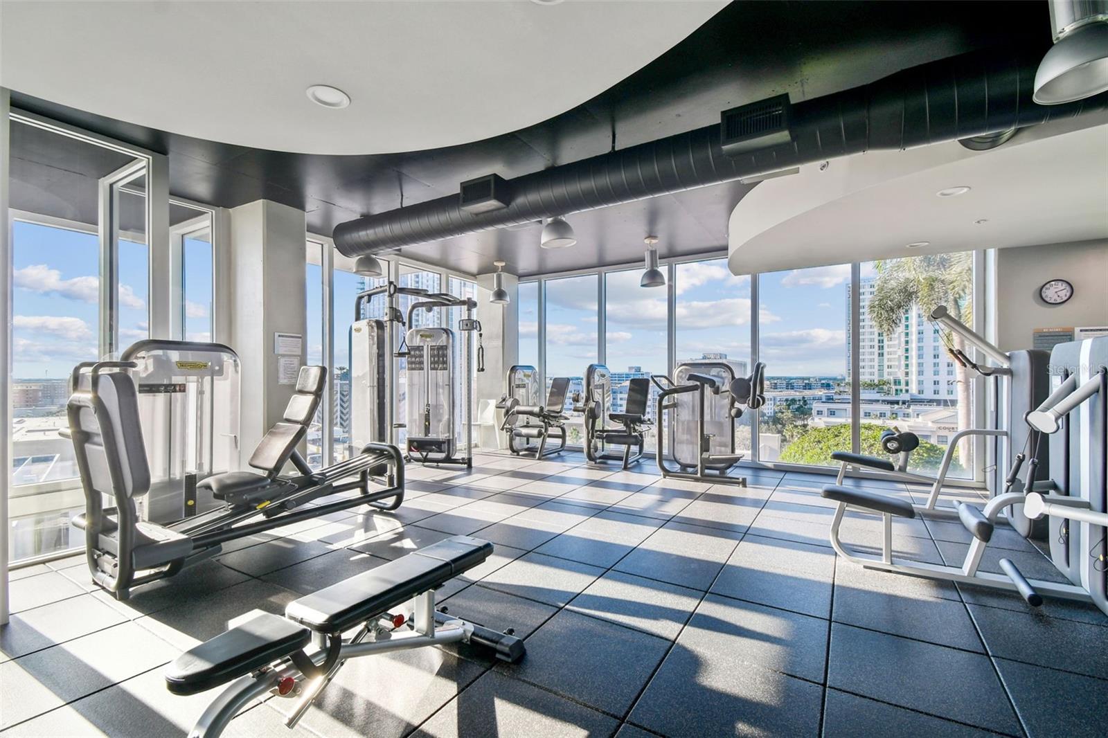 Workout with a view
