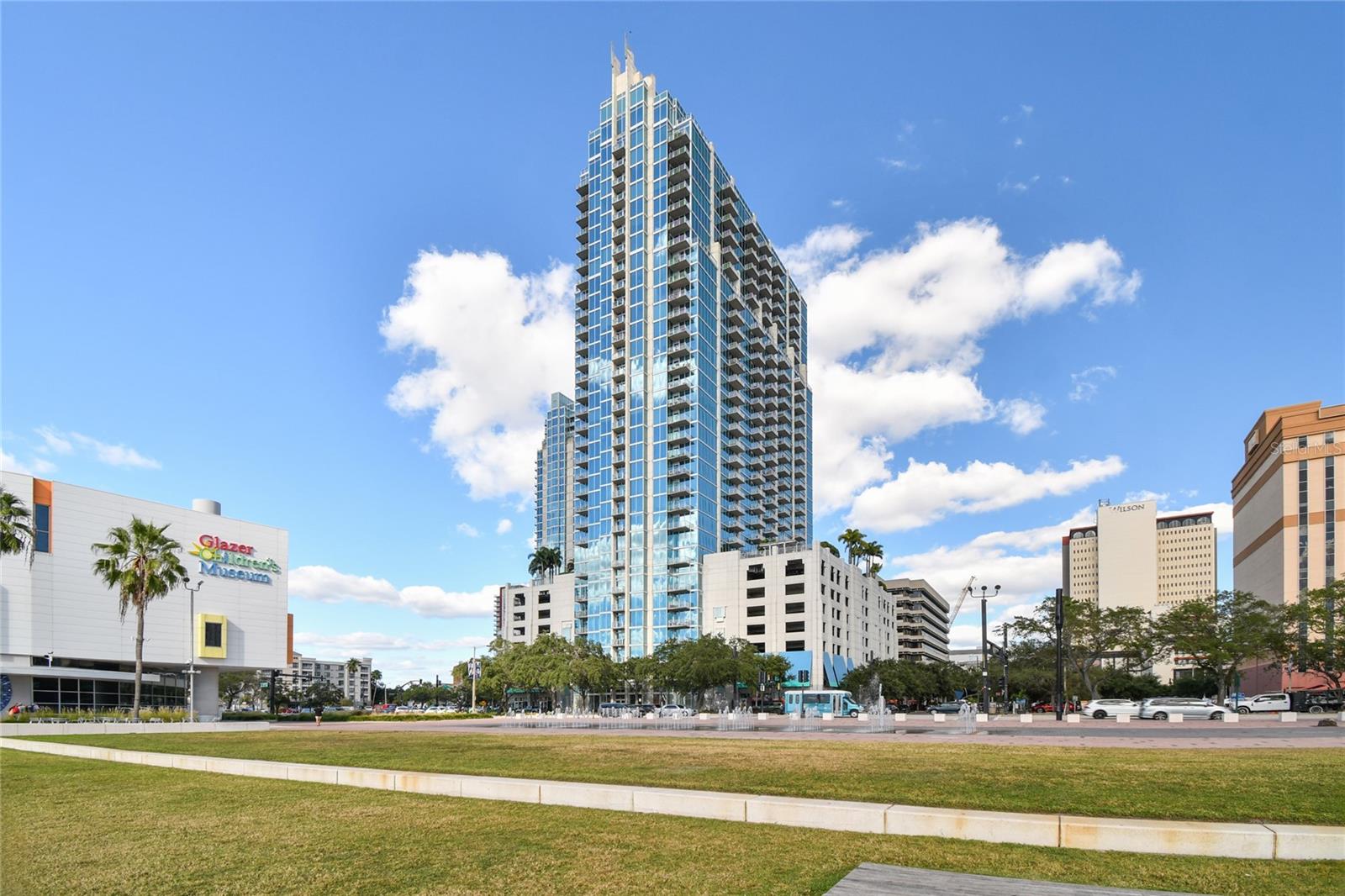 View from Curtis Hixon Park