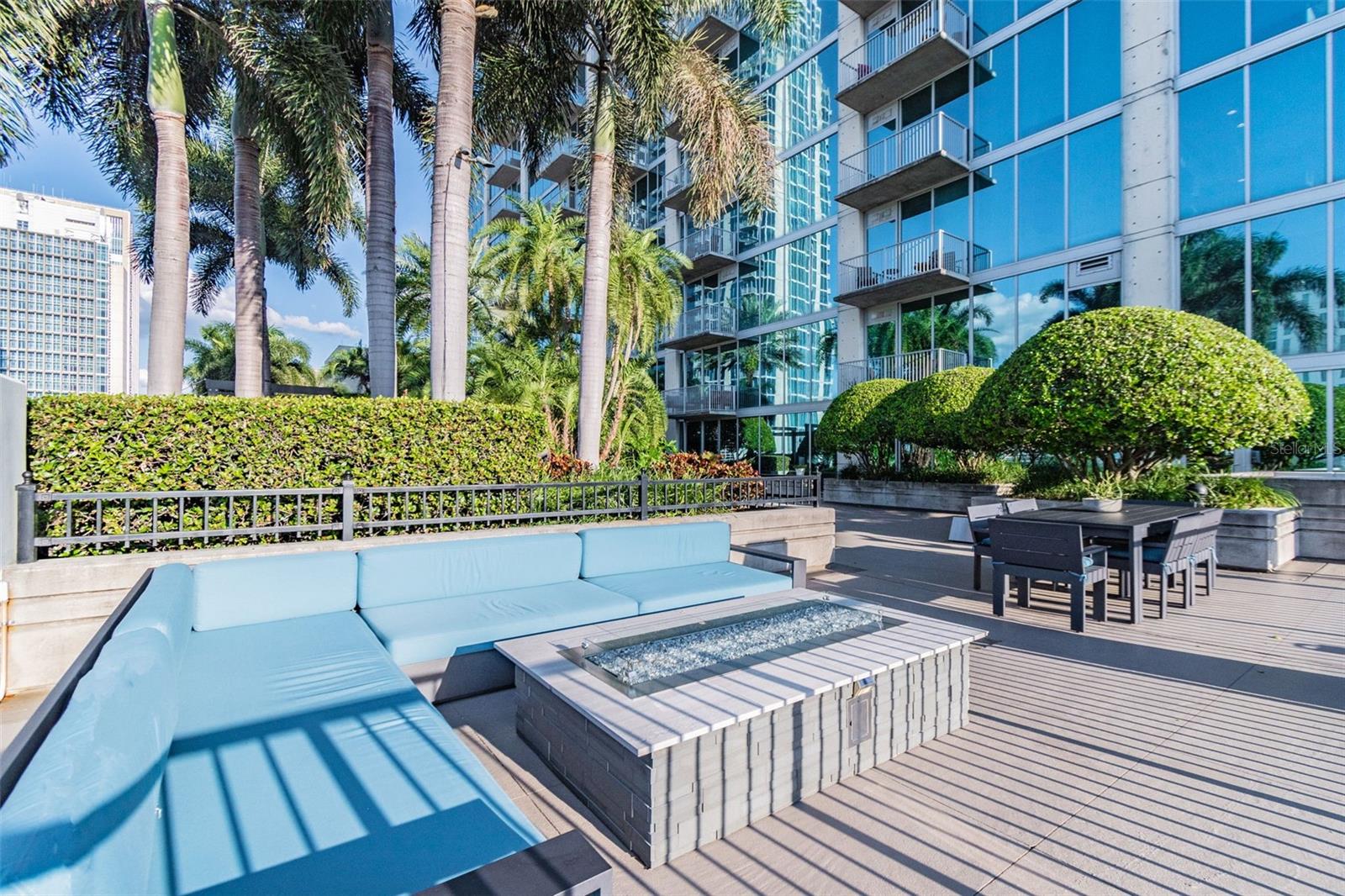 Multiple Seating Outdoor Seating areas.