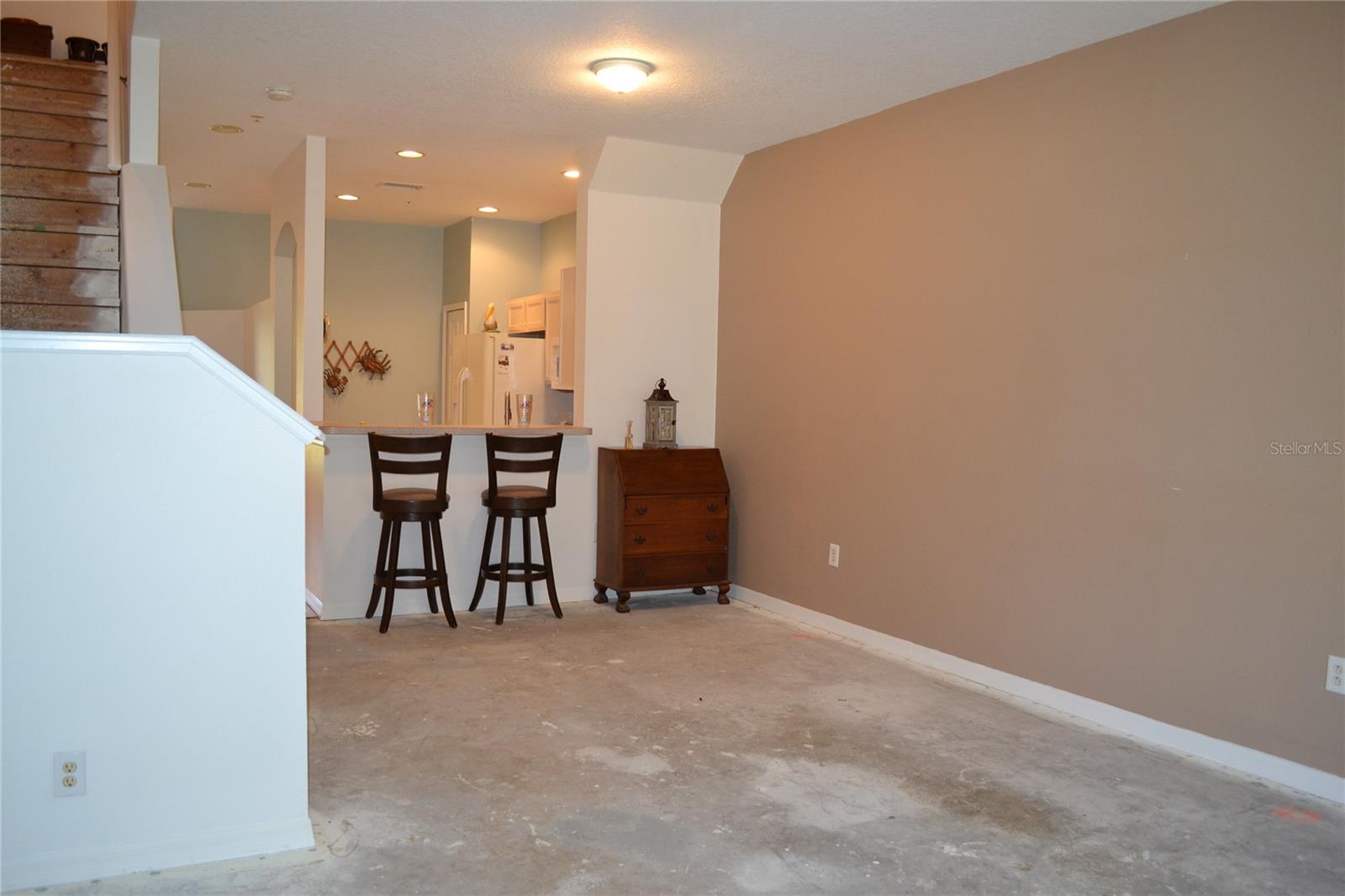 open floor plan
