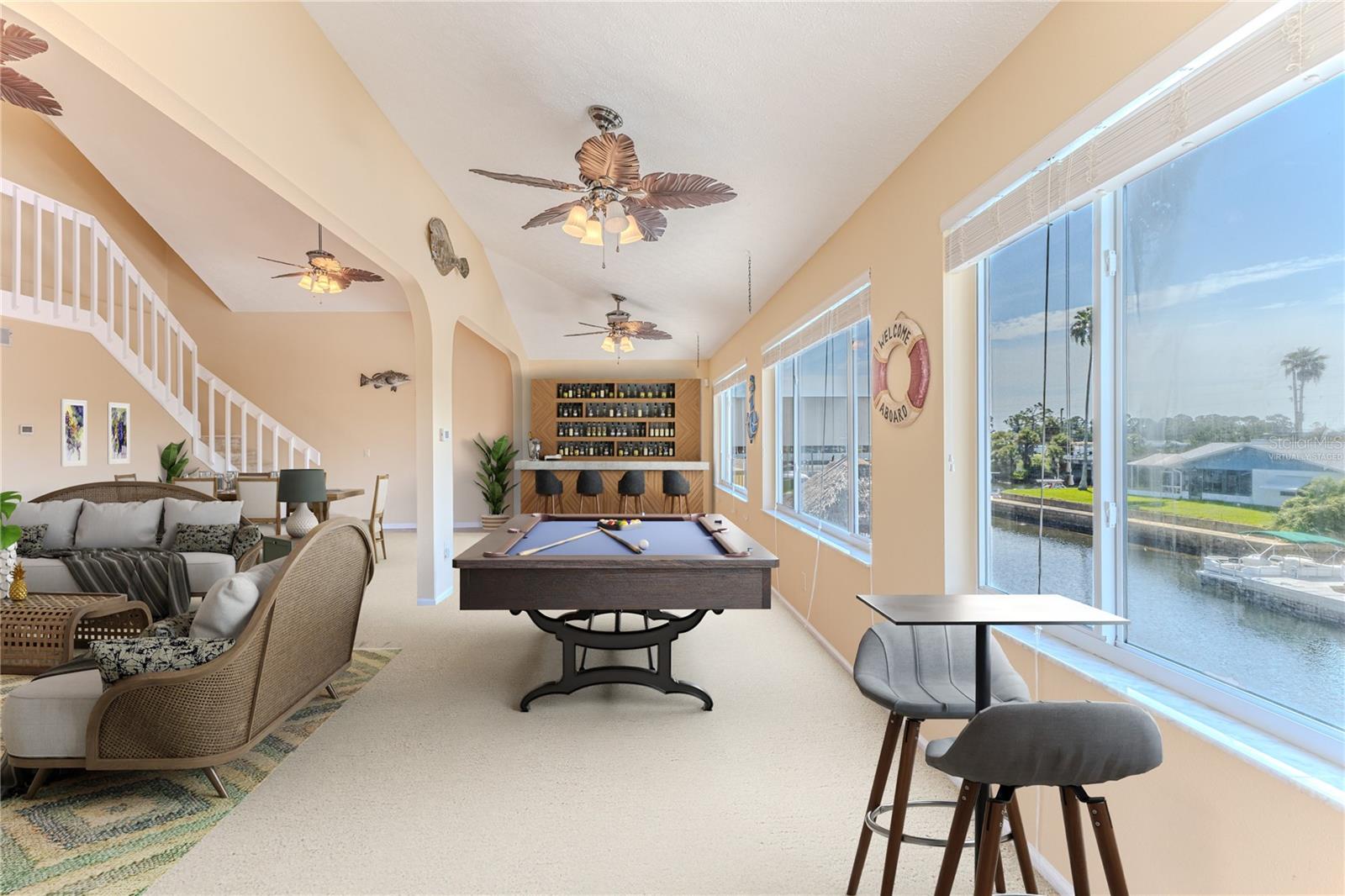 Virtually Staged Bonus Room