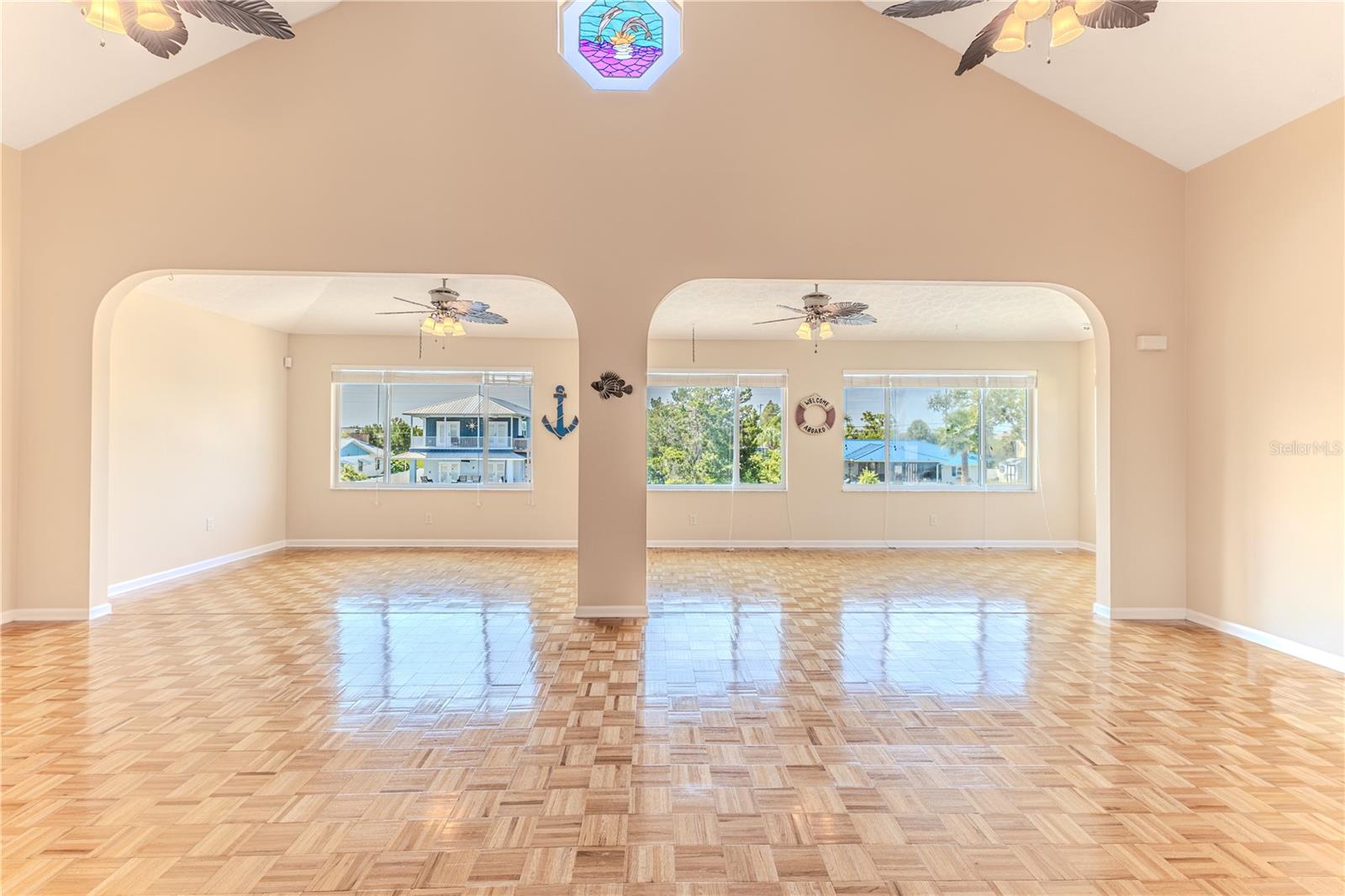 Natural Lighting in this Open Floor Plan