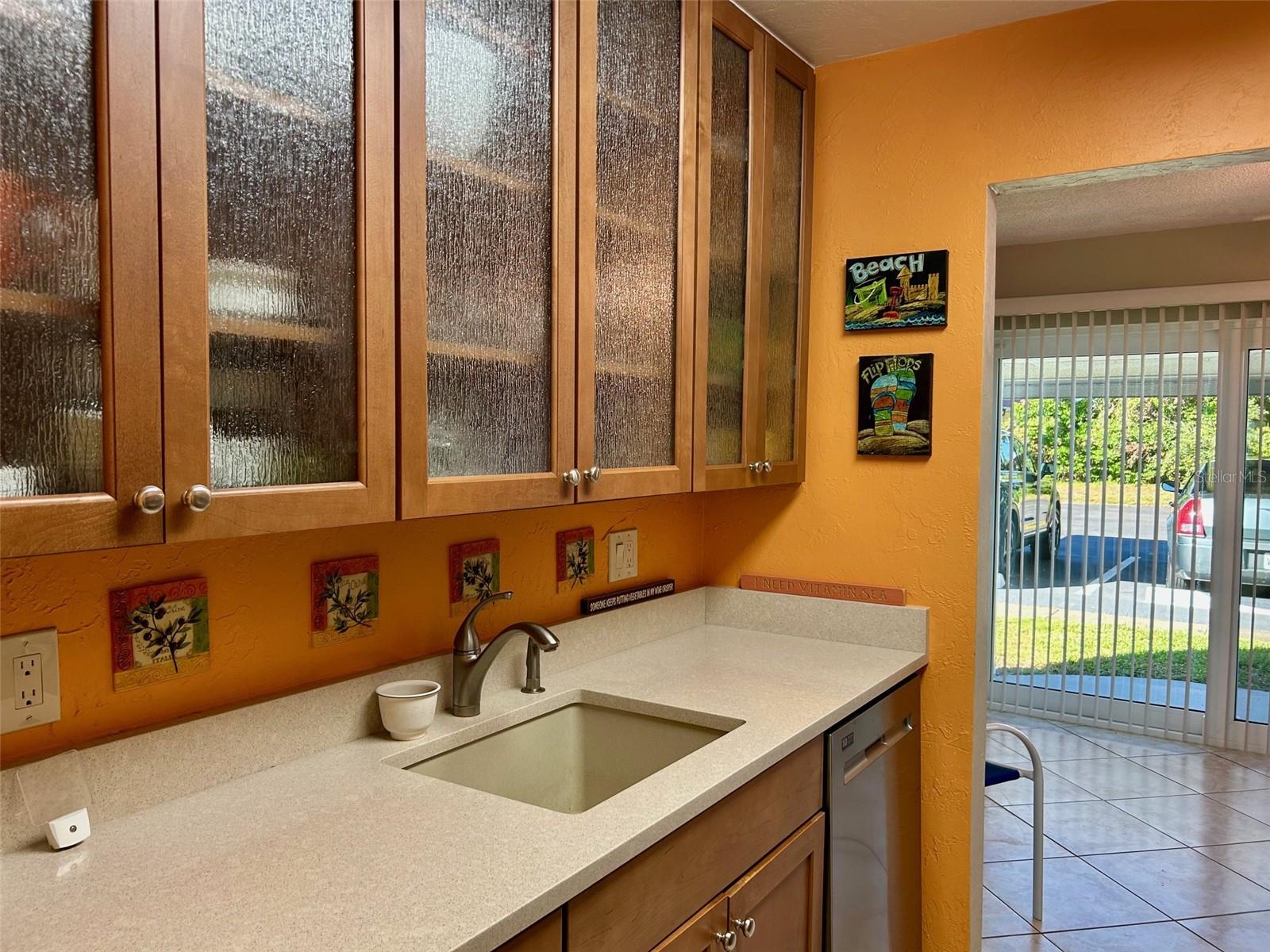Kitchen With Separate Eat In Area