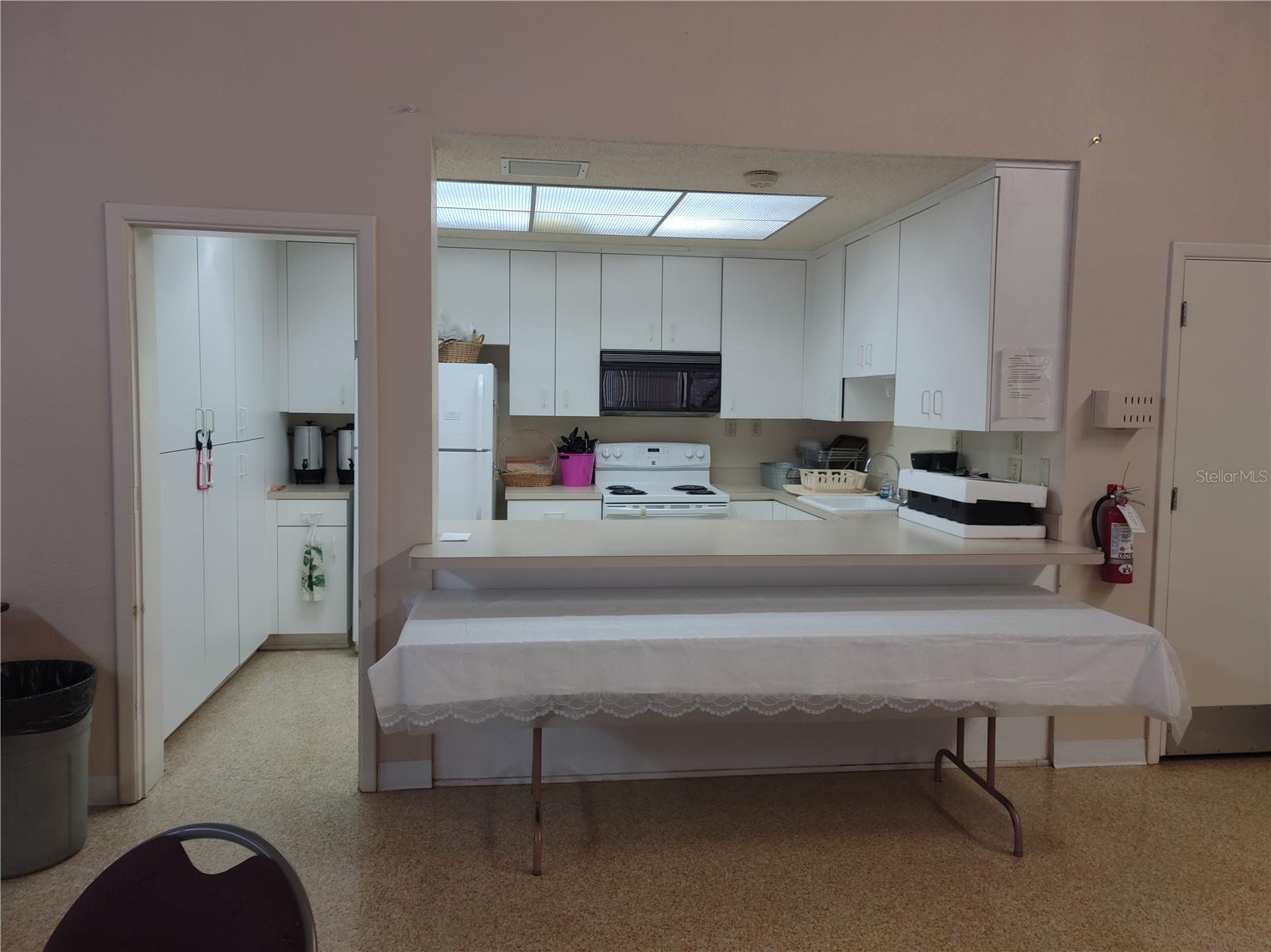 Kitchen in Clubhouse.