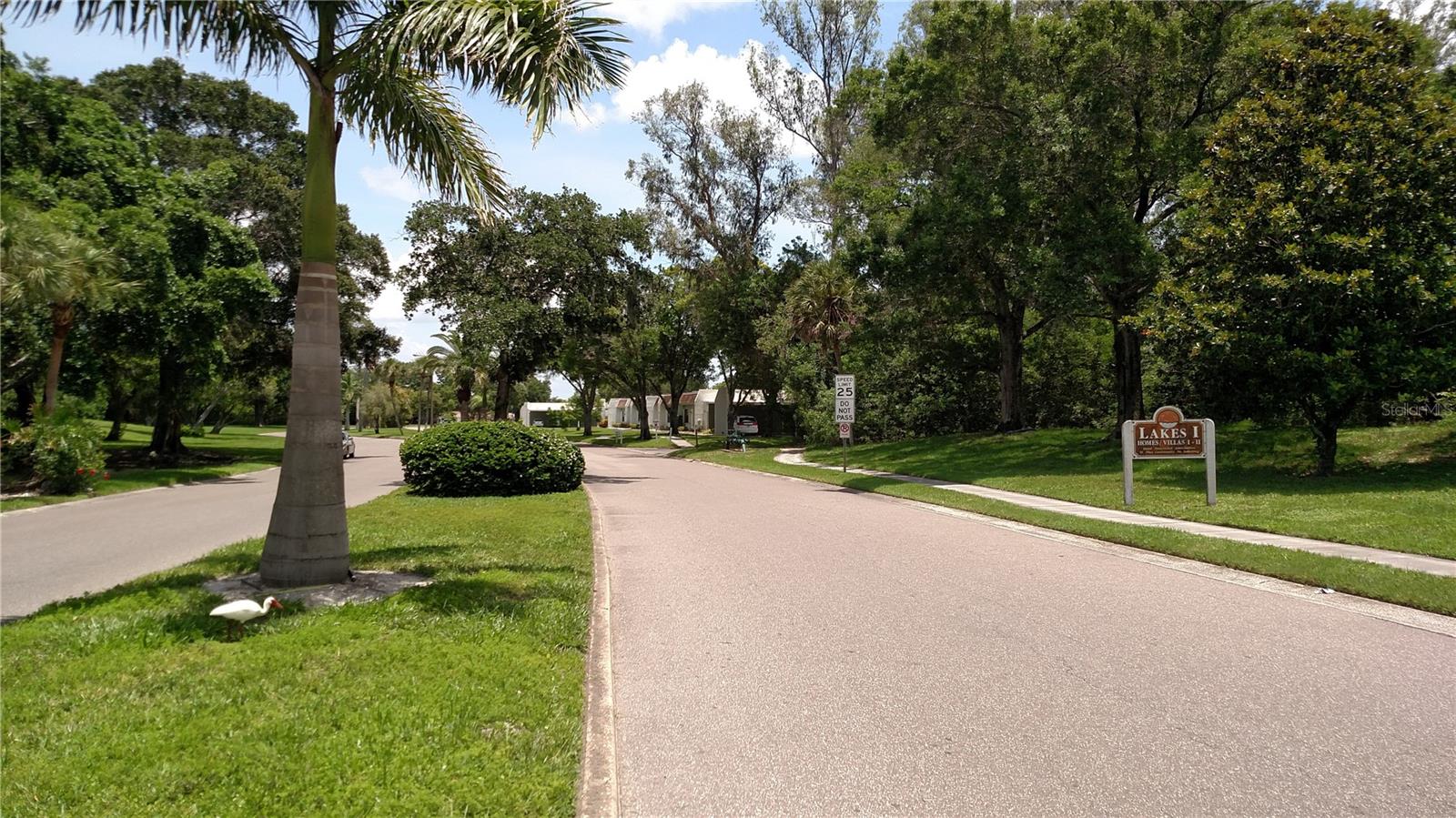 The Lakes community is nicely maintained with several different sections.