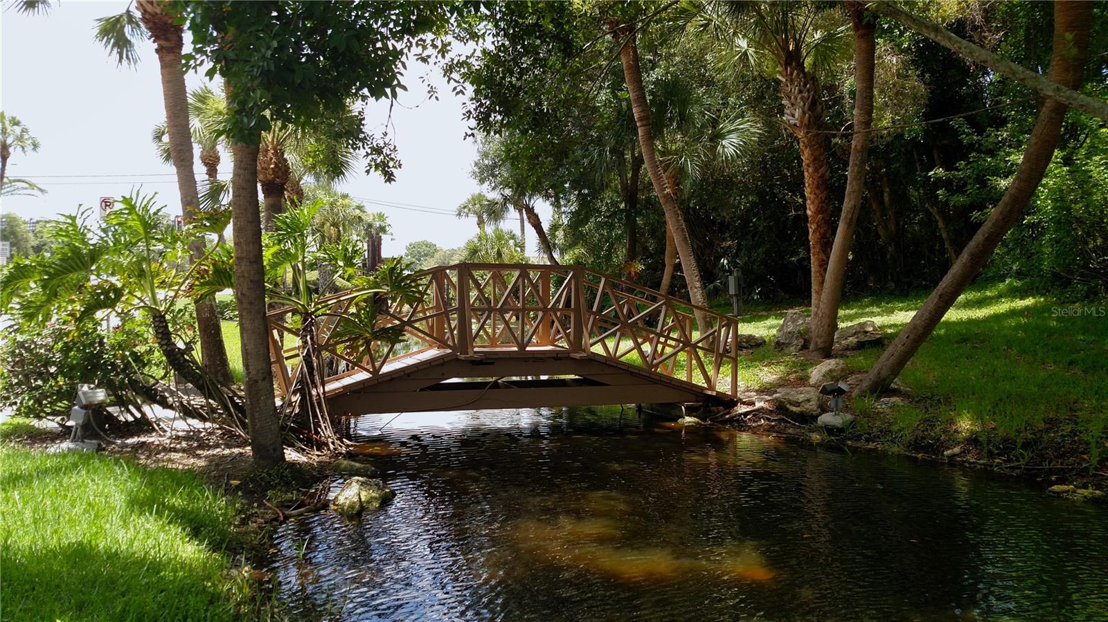 Entry into The Lakes Community.